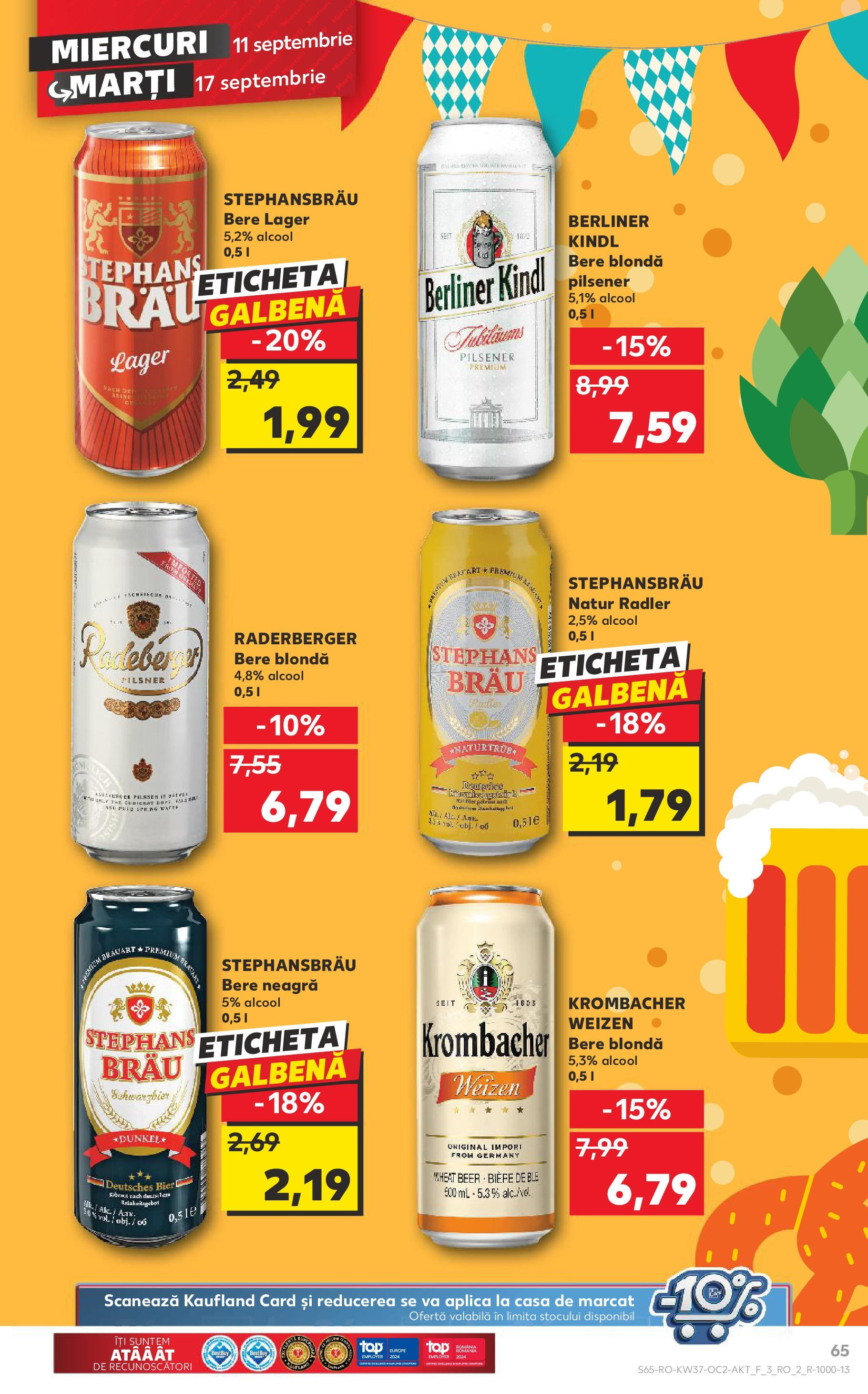 Catalog Kaufland 11 - 17 Septembrie 2024 | Pagina 65