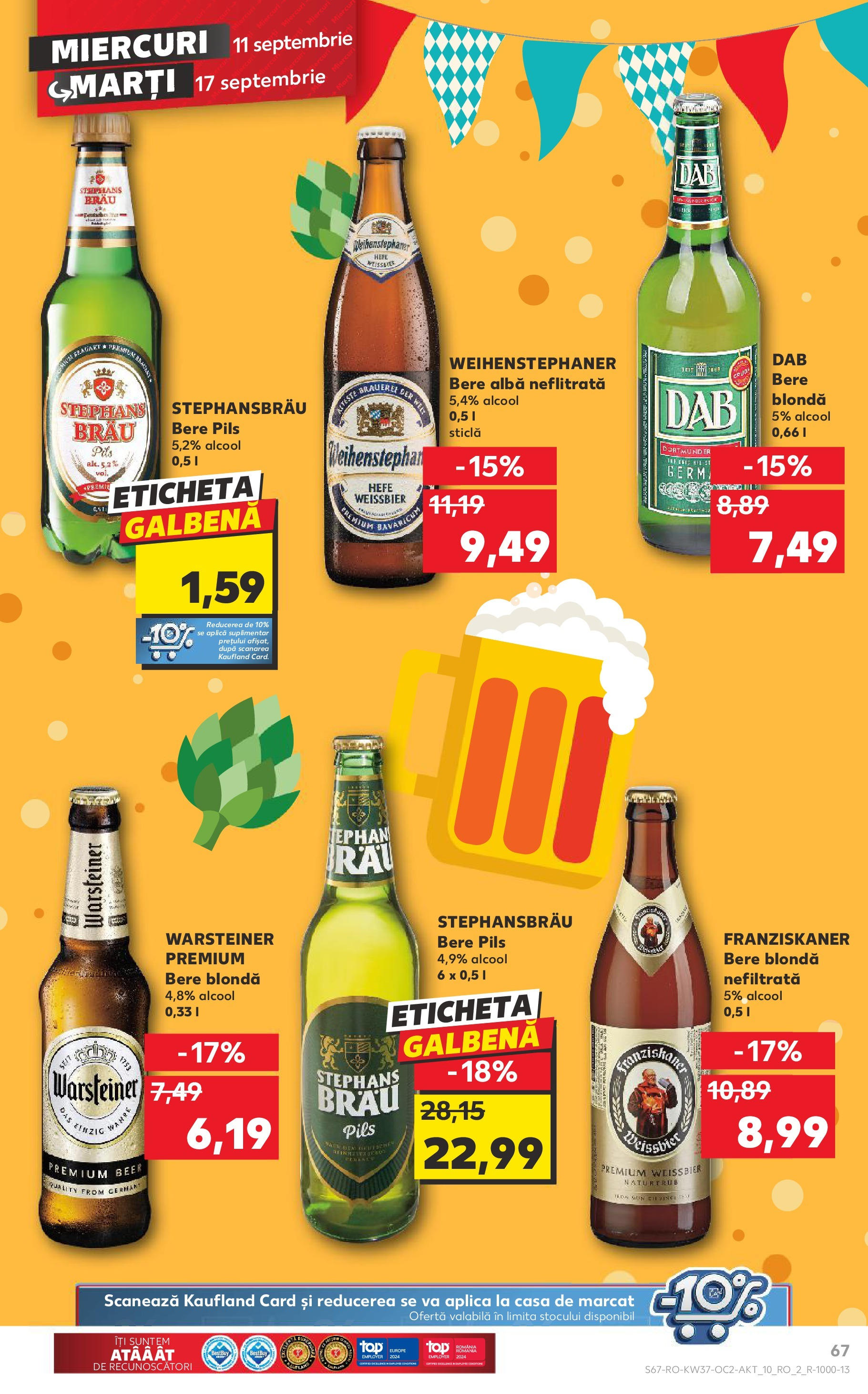 Catalog Kaufland 11 - 17 Septembrie 2024 | Pagina 67