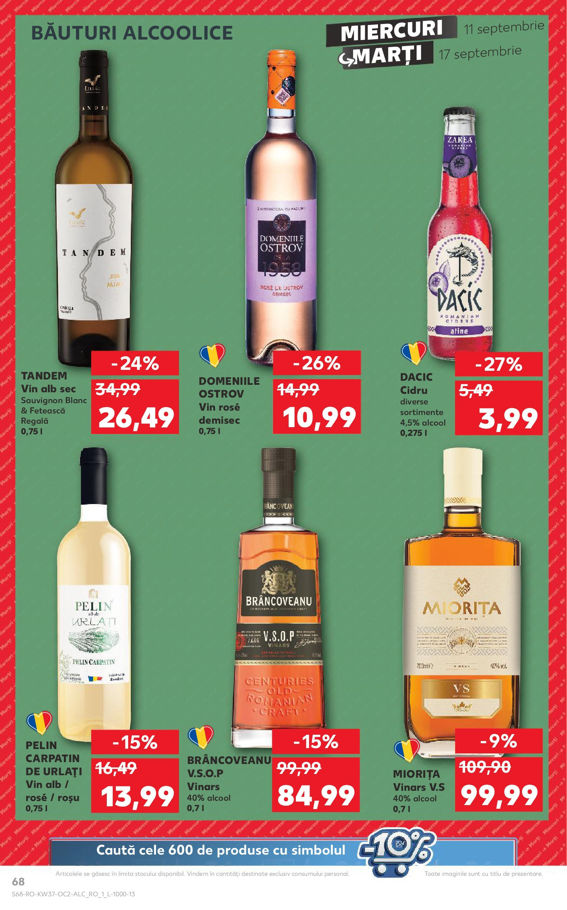 Catalog Kaufland 11 - 17 Septembrie 2024 | Pagina 68