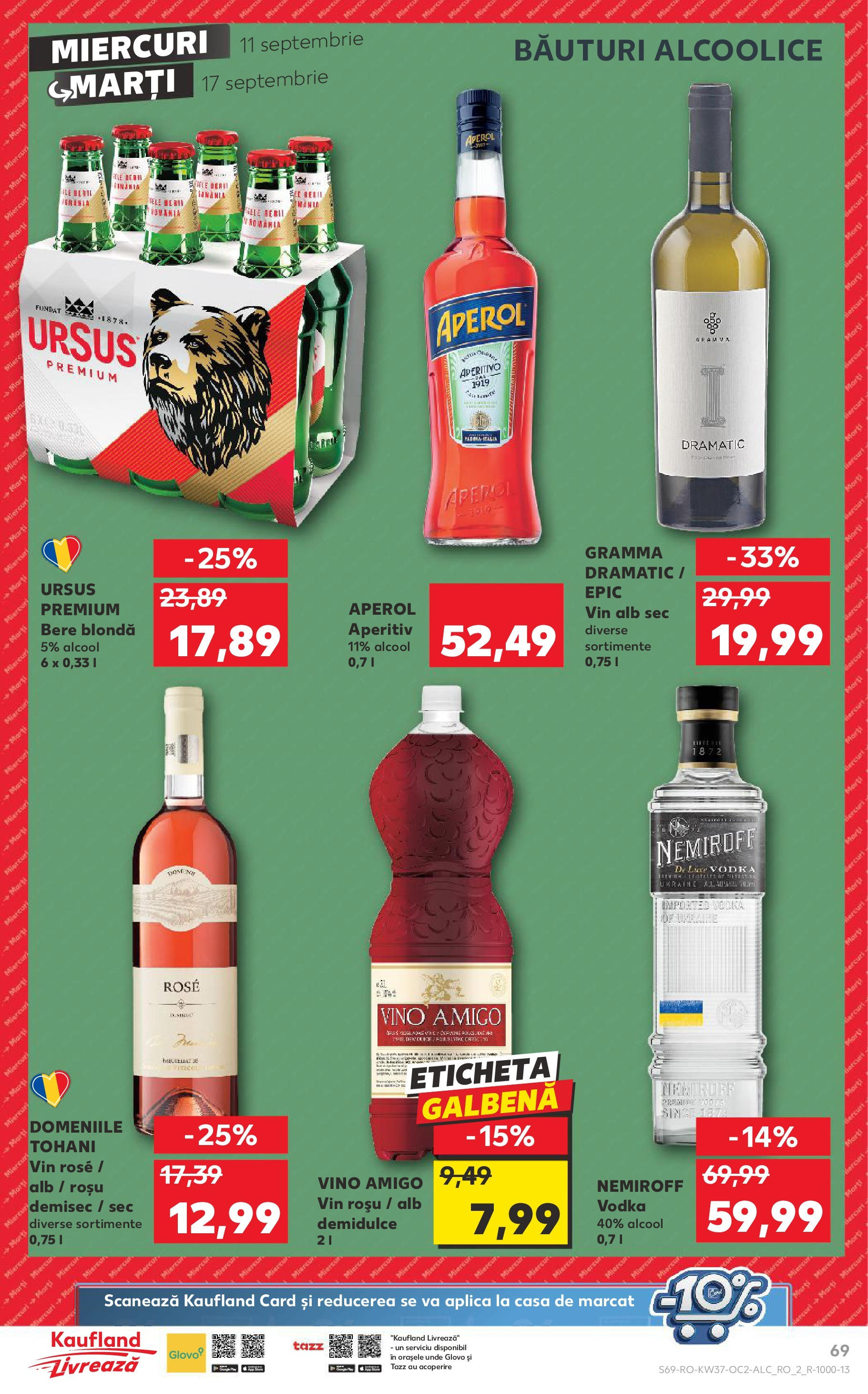 Catalog Kaufland 11 - 17 Septembrie 2024 | Pagina 69