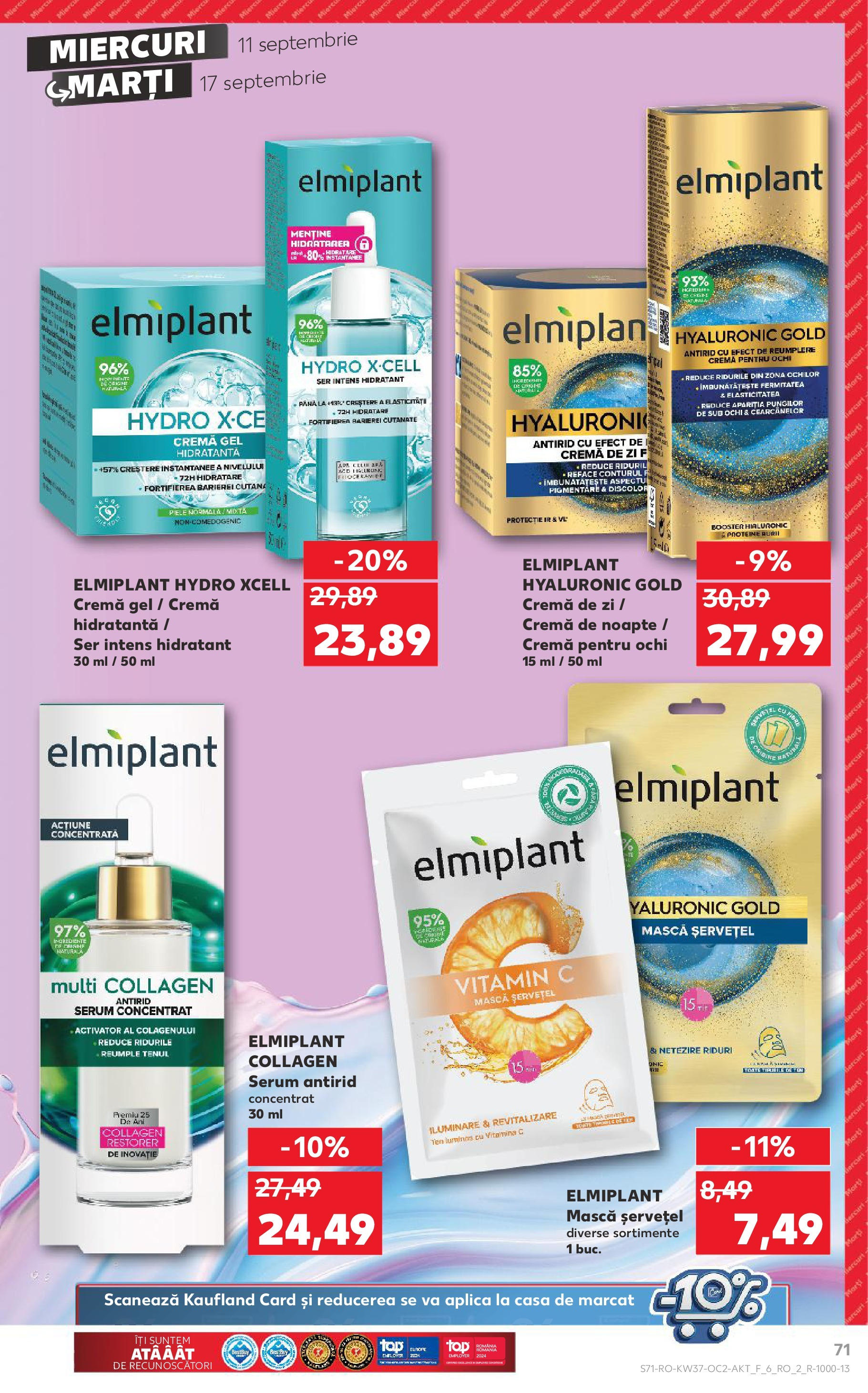 Catalog Kaufland 11 - 17 Septembrie 2024 | Pagina 71