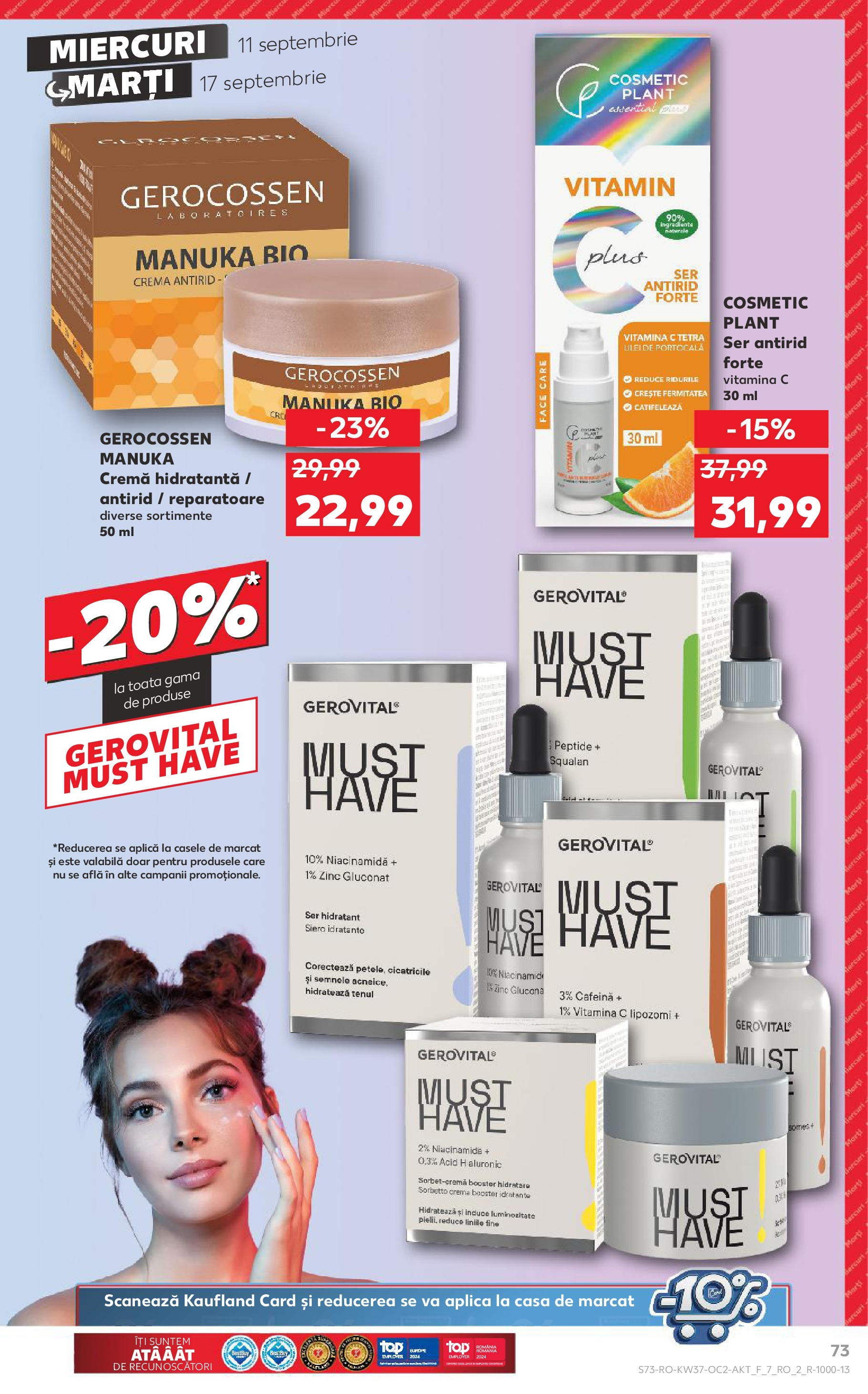 Catalog Kaufland 11 - 17 Septembrie 2024 | Pagina 73