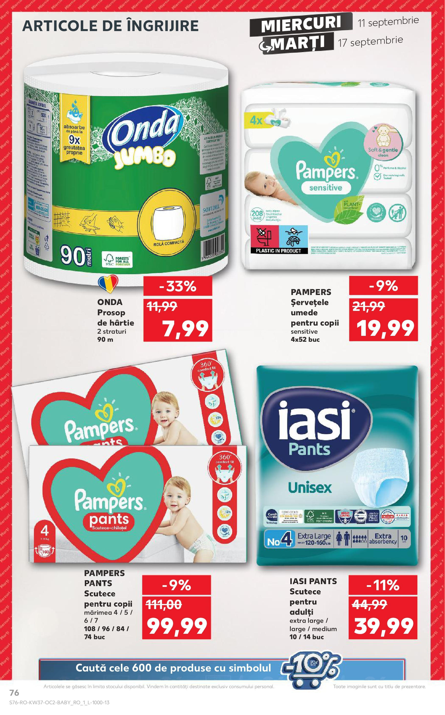 Catalog Kaufland 11 - 17 Septembrie 2024 | Pagina 76