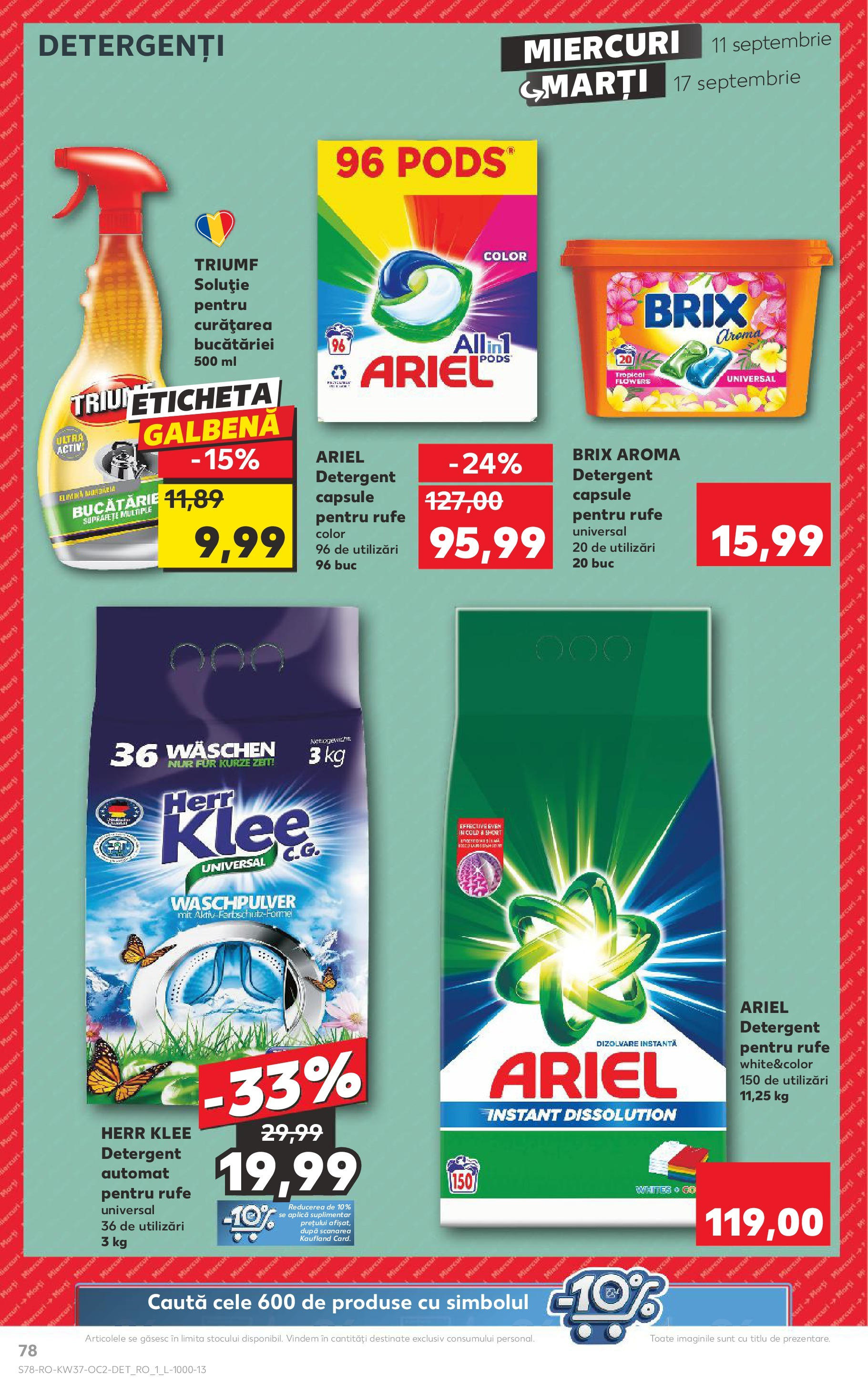 Catalog Kaufland 11 - 17 Septembrie 2024 | Pagina 78