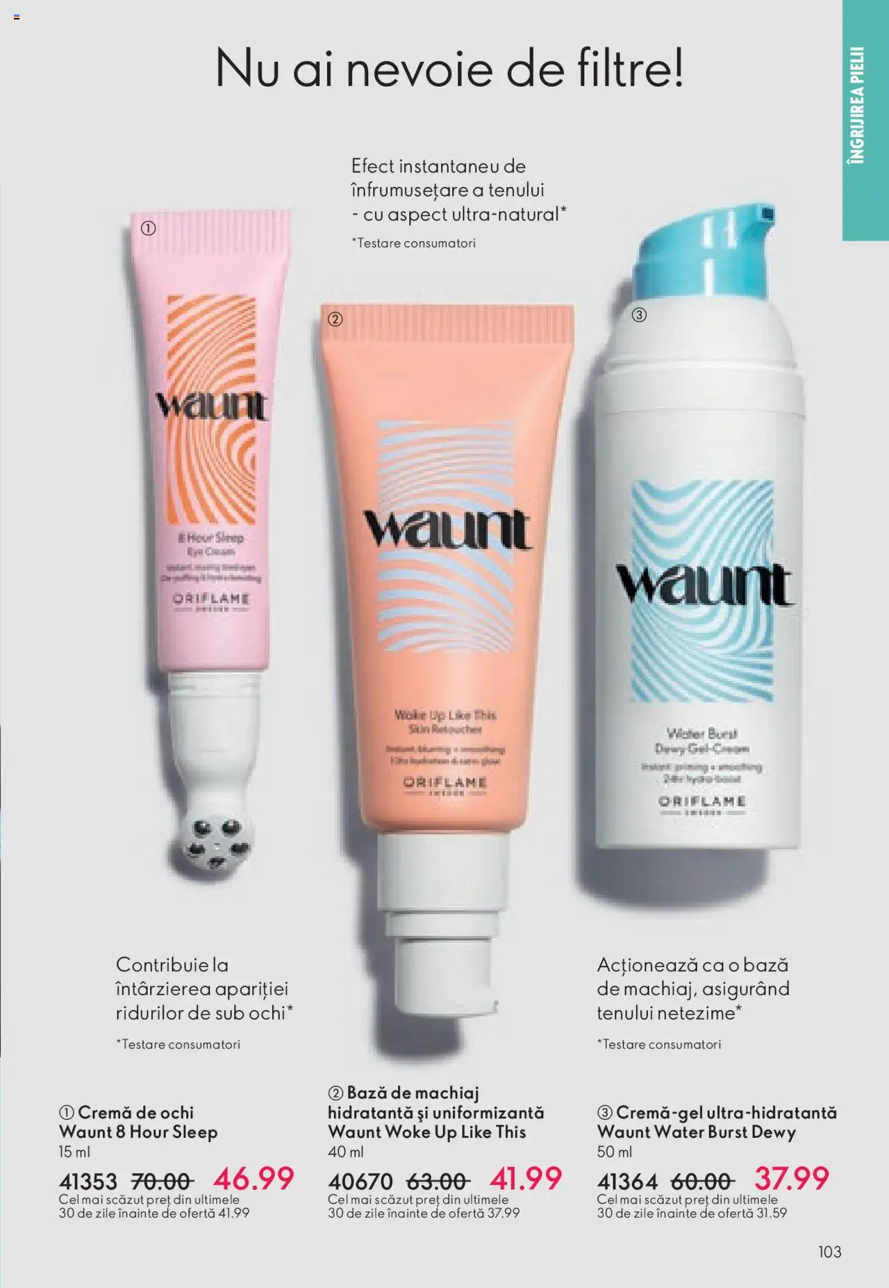 Catalog Oriflame 1 - 19 Octombrie 2024 | Pagina 103