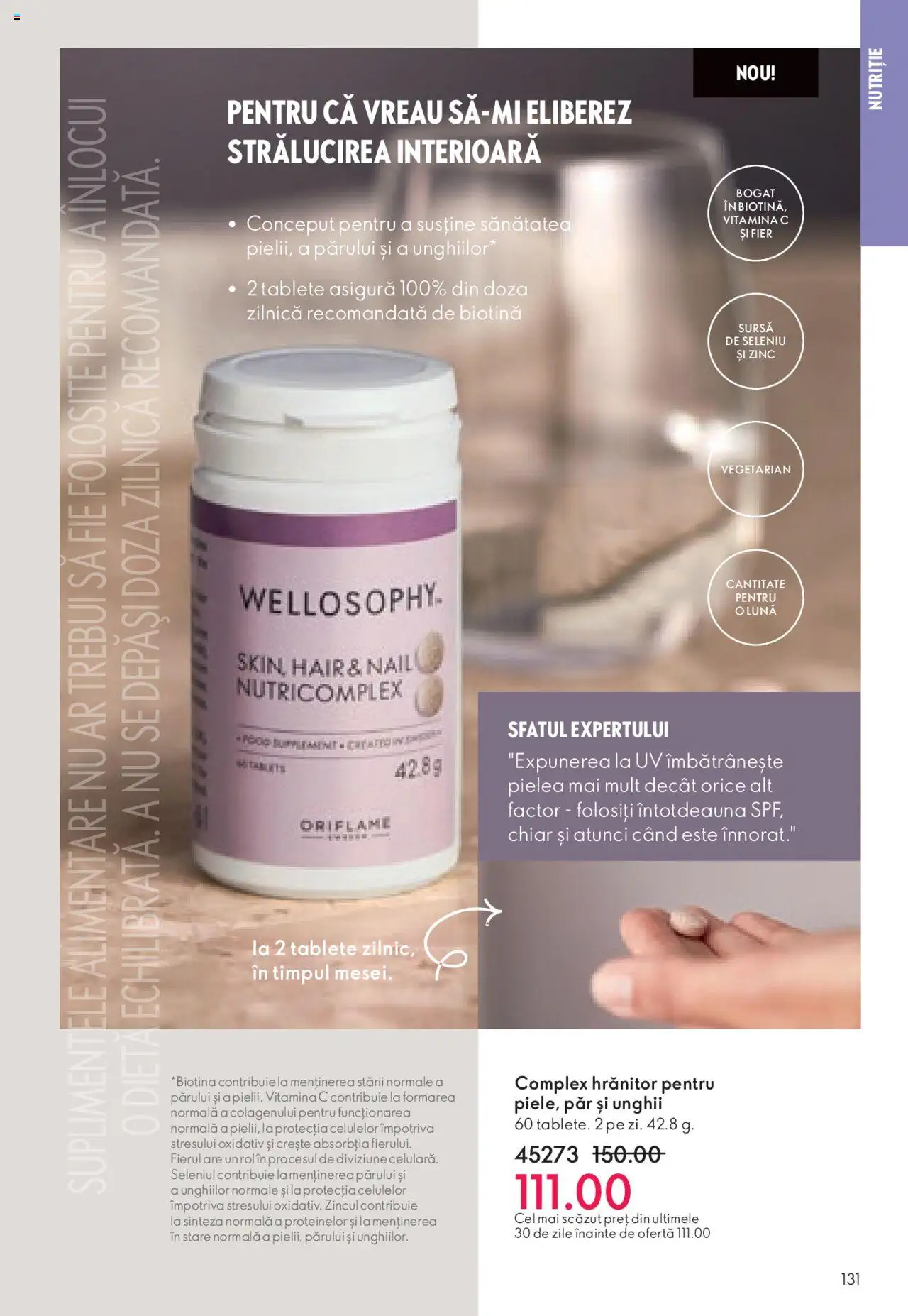 Catalog Oriflame 1 - 19 Octombrie 2024 | Pagina 131