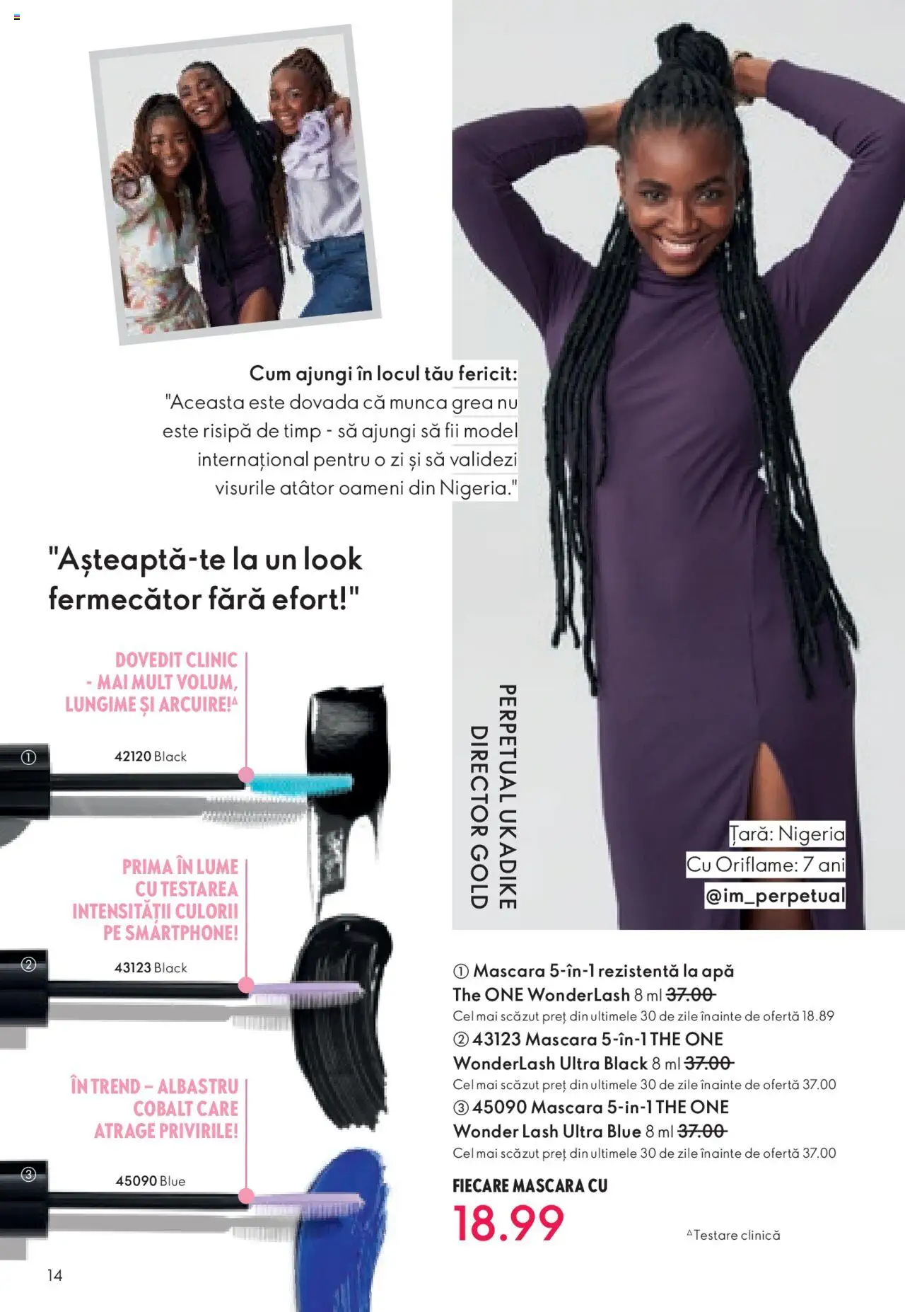 Catalog Oriflame 1 - 19 Octombrie 2024 | Pagina 14