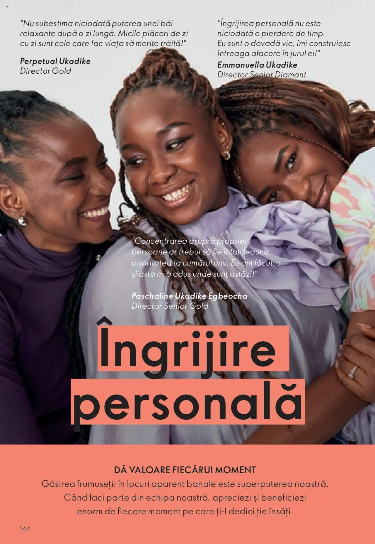 Catalog Oriflame 1 - 19 Octombrie 2024 | Pagina 144