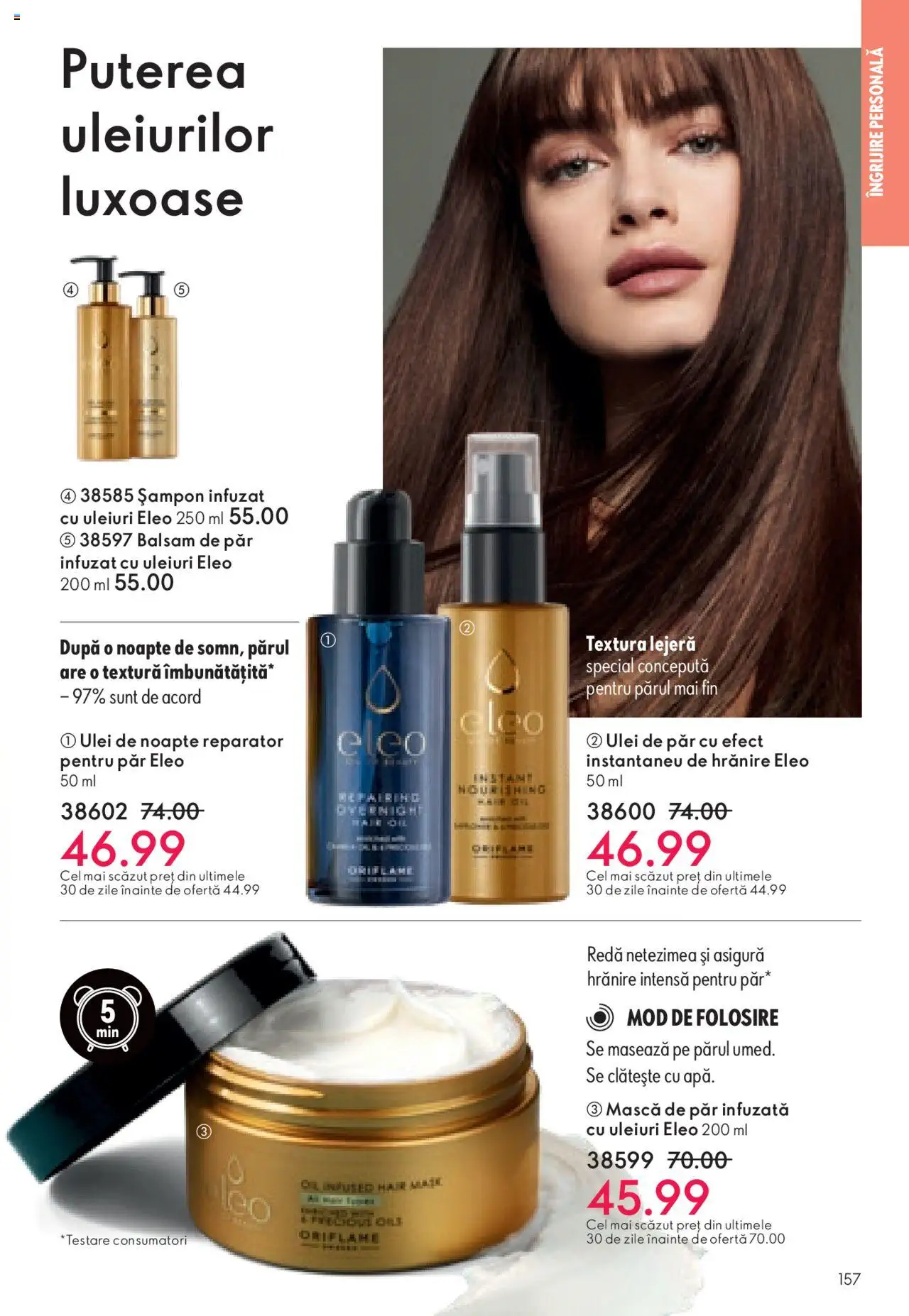 Catalog Oriflame 1 - 19 Octombrie 2024 | Pagina 157