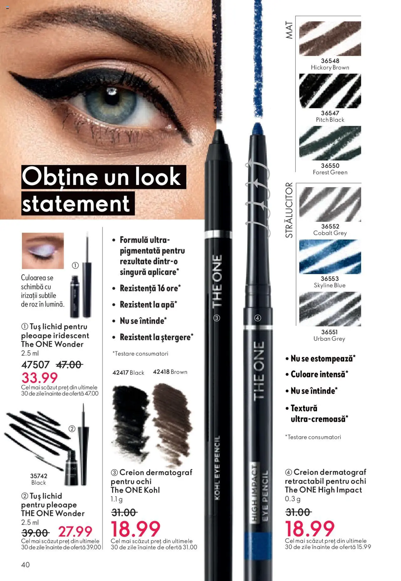 Catalog Oriflame 1 - 19 Octombrie 2024 | Pagina 40