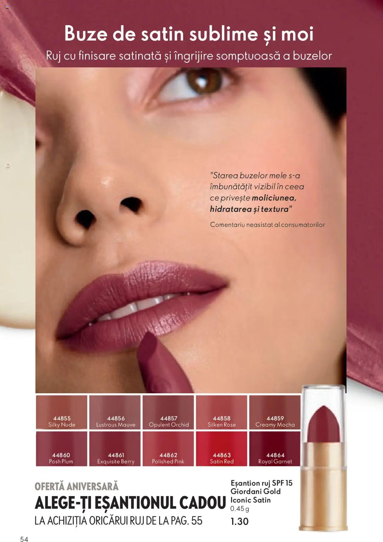 Catalog Oriflame 1 - 19 Octombrie 2024 | Pagina 54