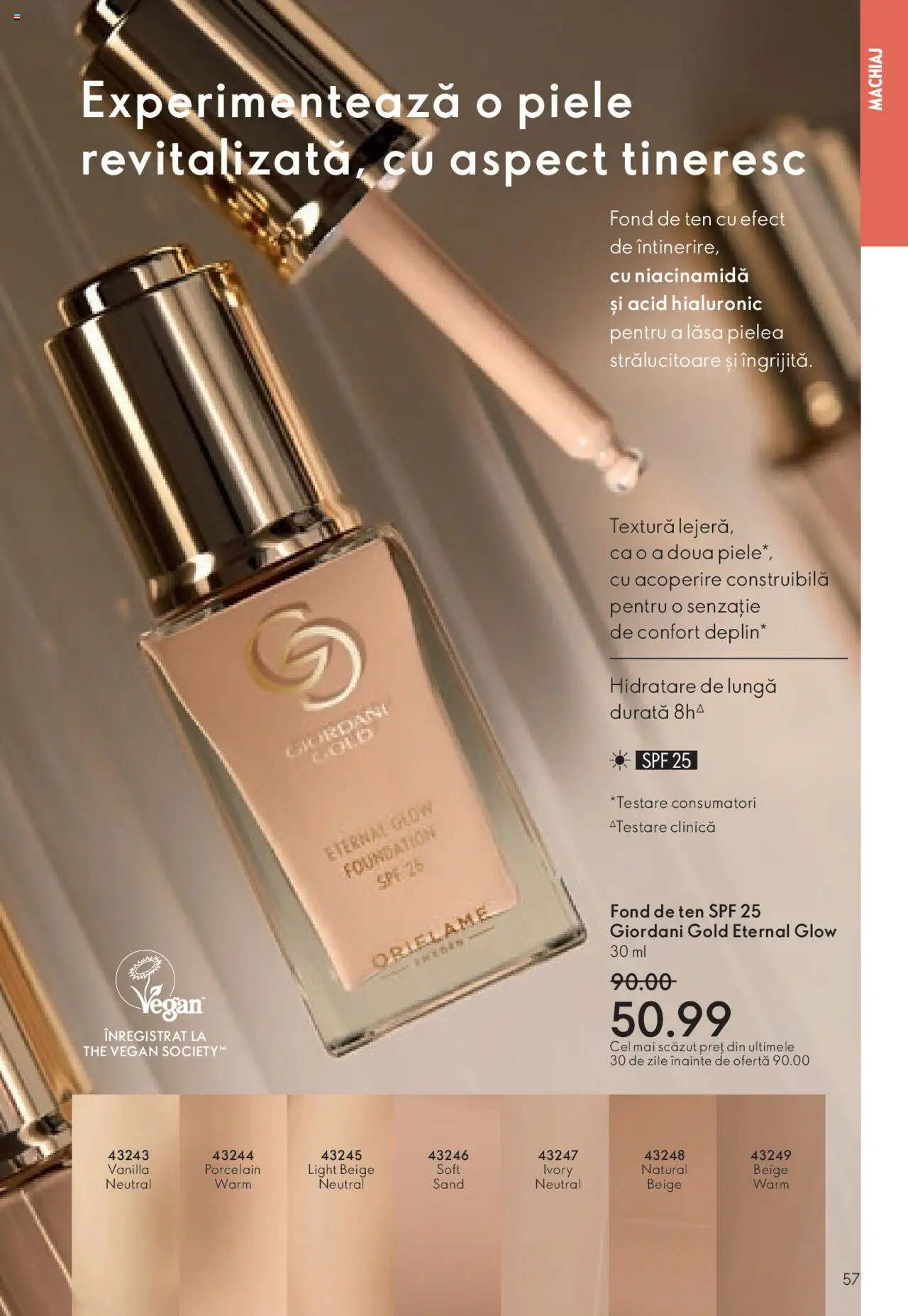 Catalog Oriflame 1 - 19 Octombrie 2024 | Pagina 57