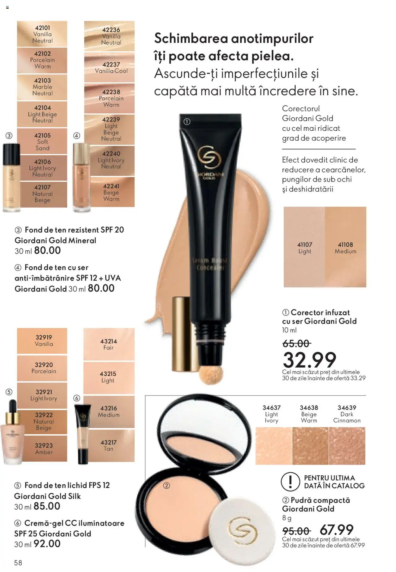 Catalog Oriflame 1 - 19 Octombrie 2024 | Pagina 58