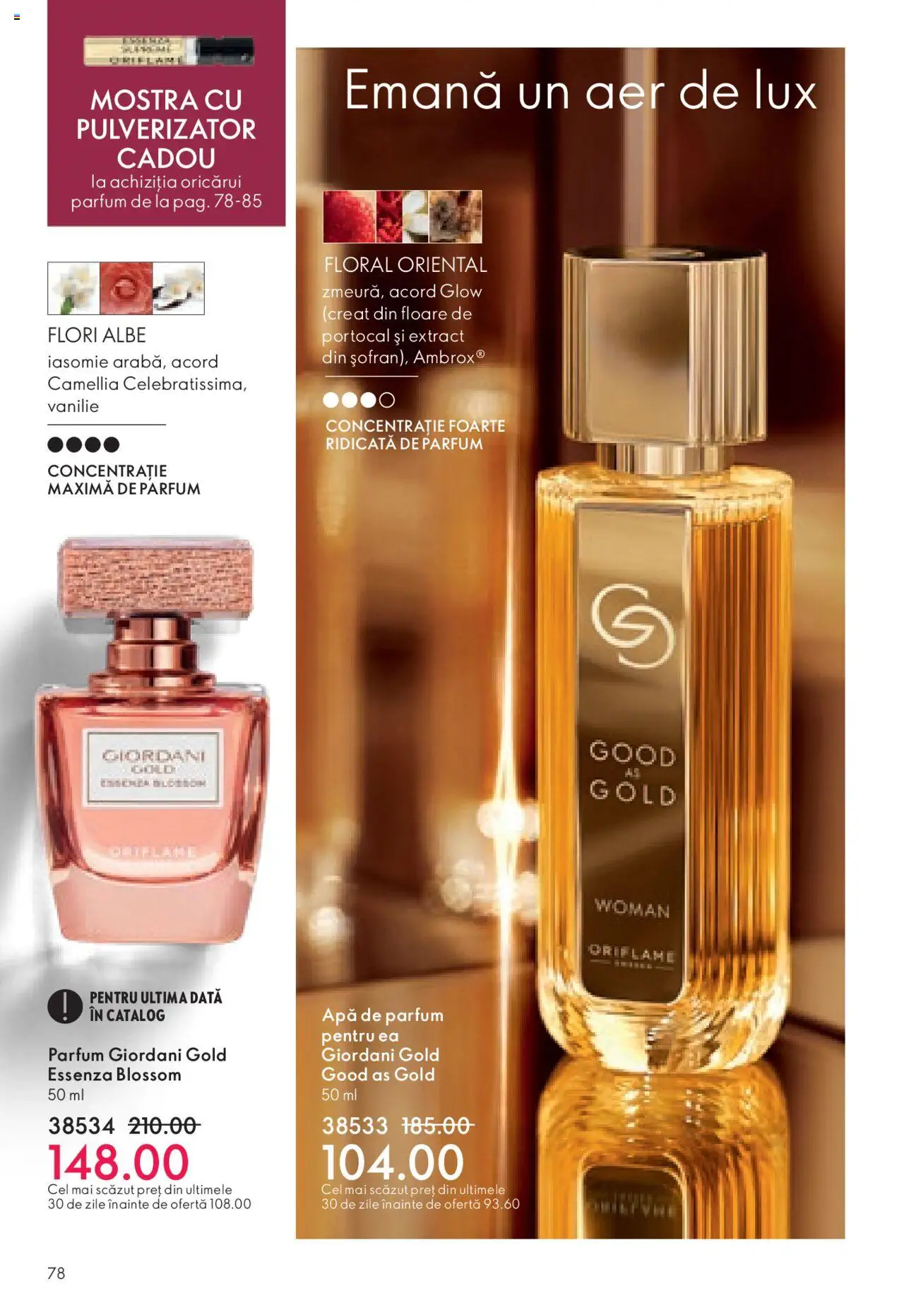 Catalog Oriflame 1 - 19 Octombrie 2024 | Pagina 78