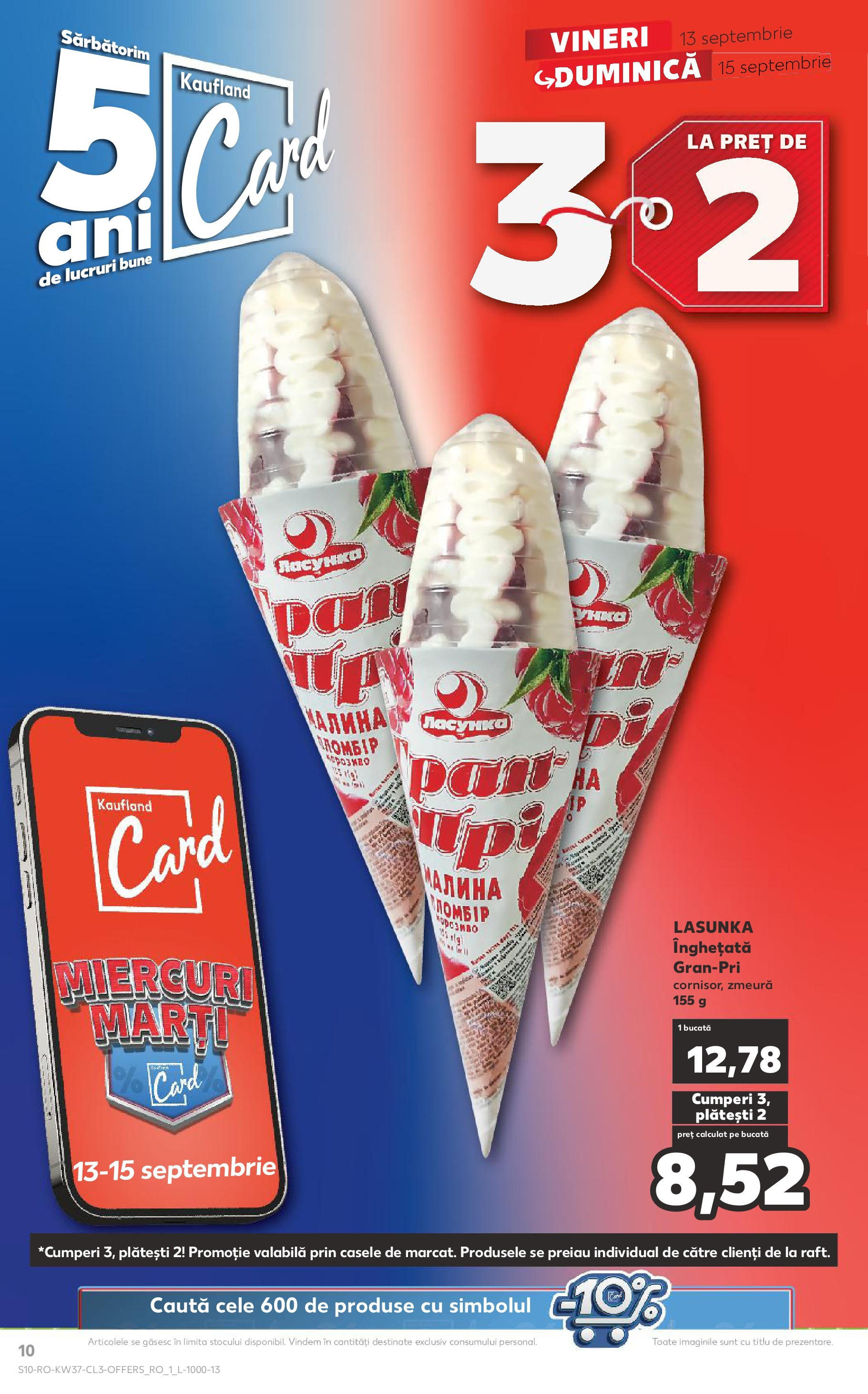 Catalog Kaufland 13 - 15 Septembrie 2024 | Pagina 10
