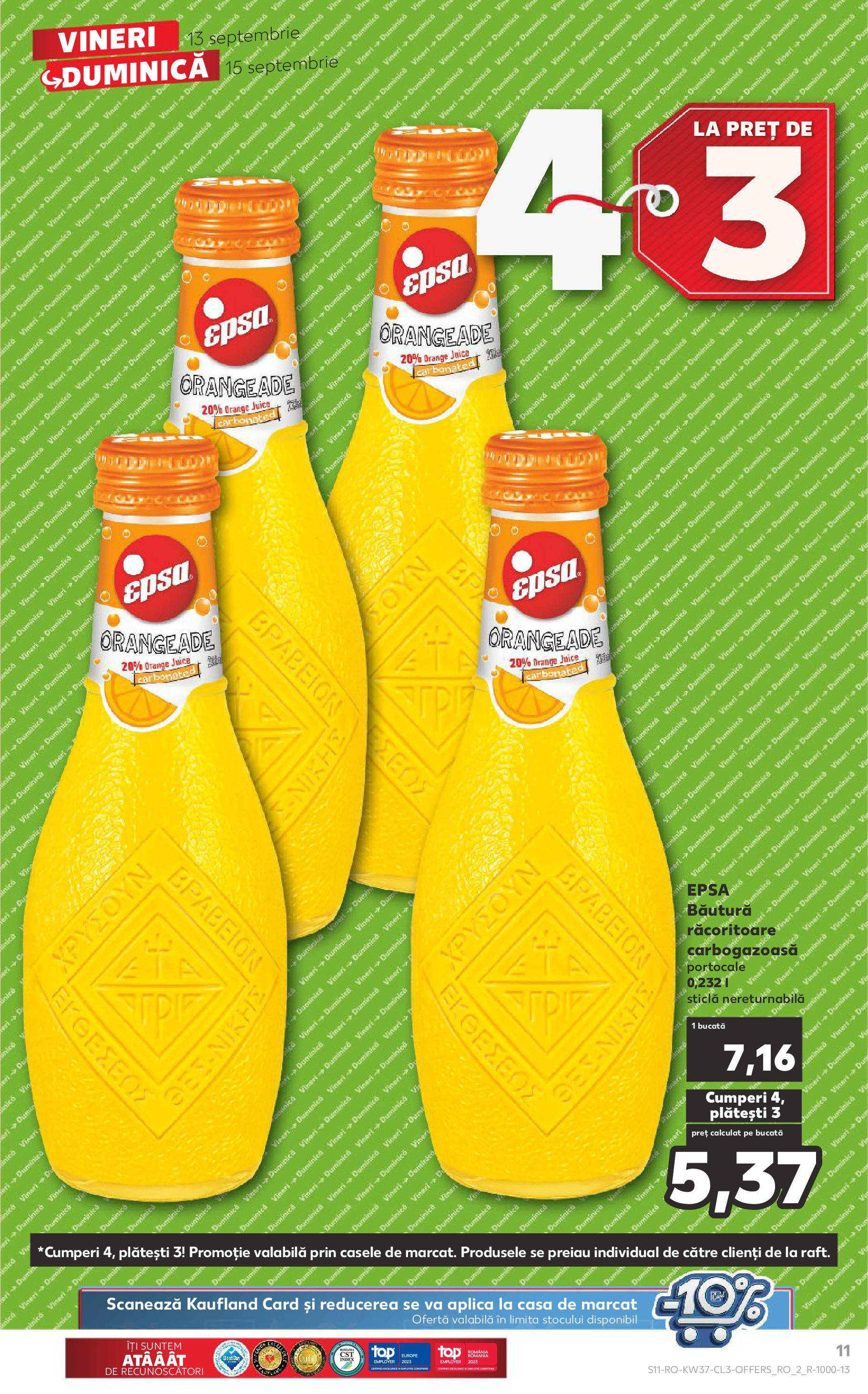Catalog Kaufland 13 - 15 Septembrie 2024 | Pagina 11