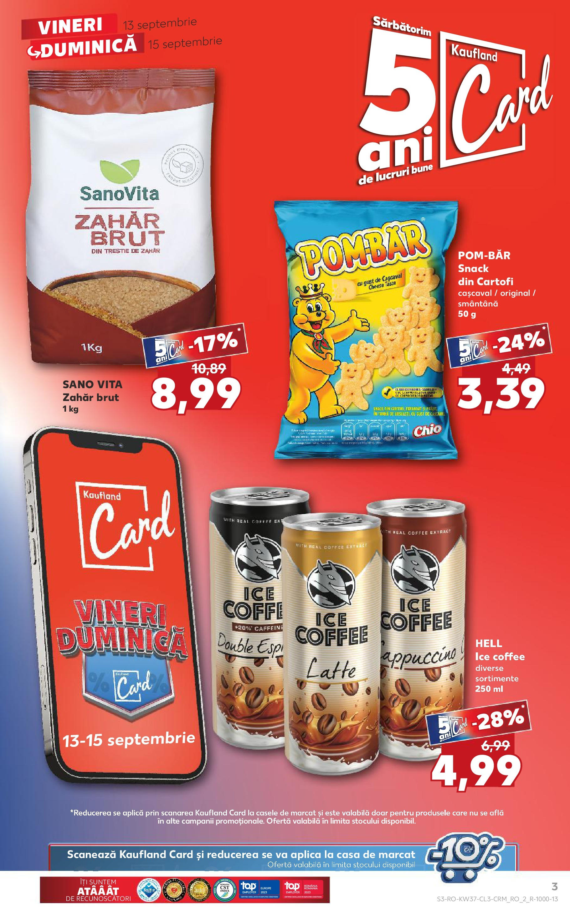 Catalog Kaufland 13 - 15 Septembrie 2024 | Pagina 3