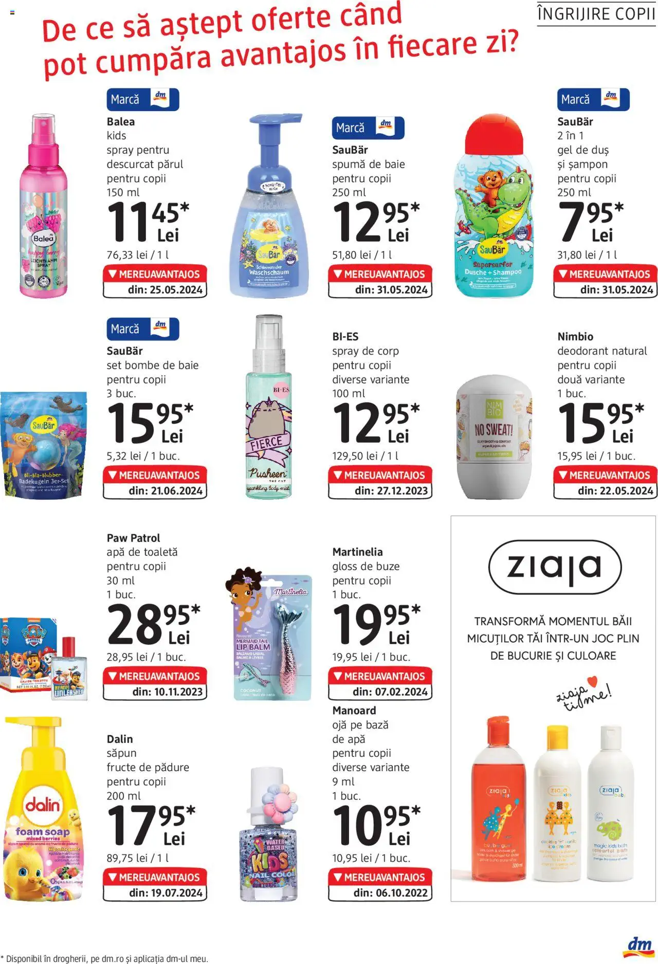 Catalog DM Drogerie Markt 12 Septembrie - 8 Octombrie 2024 | Pagina 7