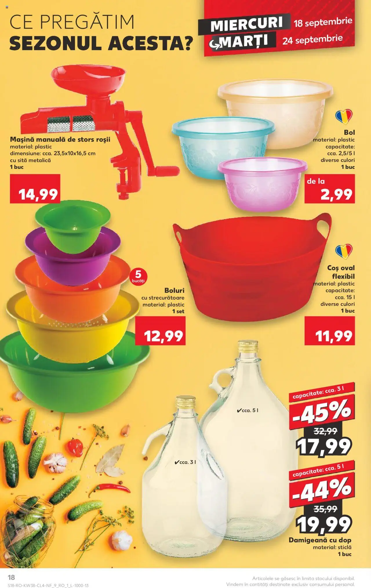 Catalog Kaufland 18 - 24 Septembrie 2024 | Pagina 18