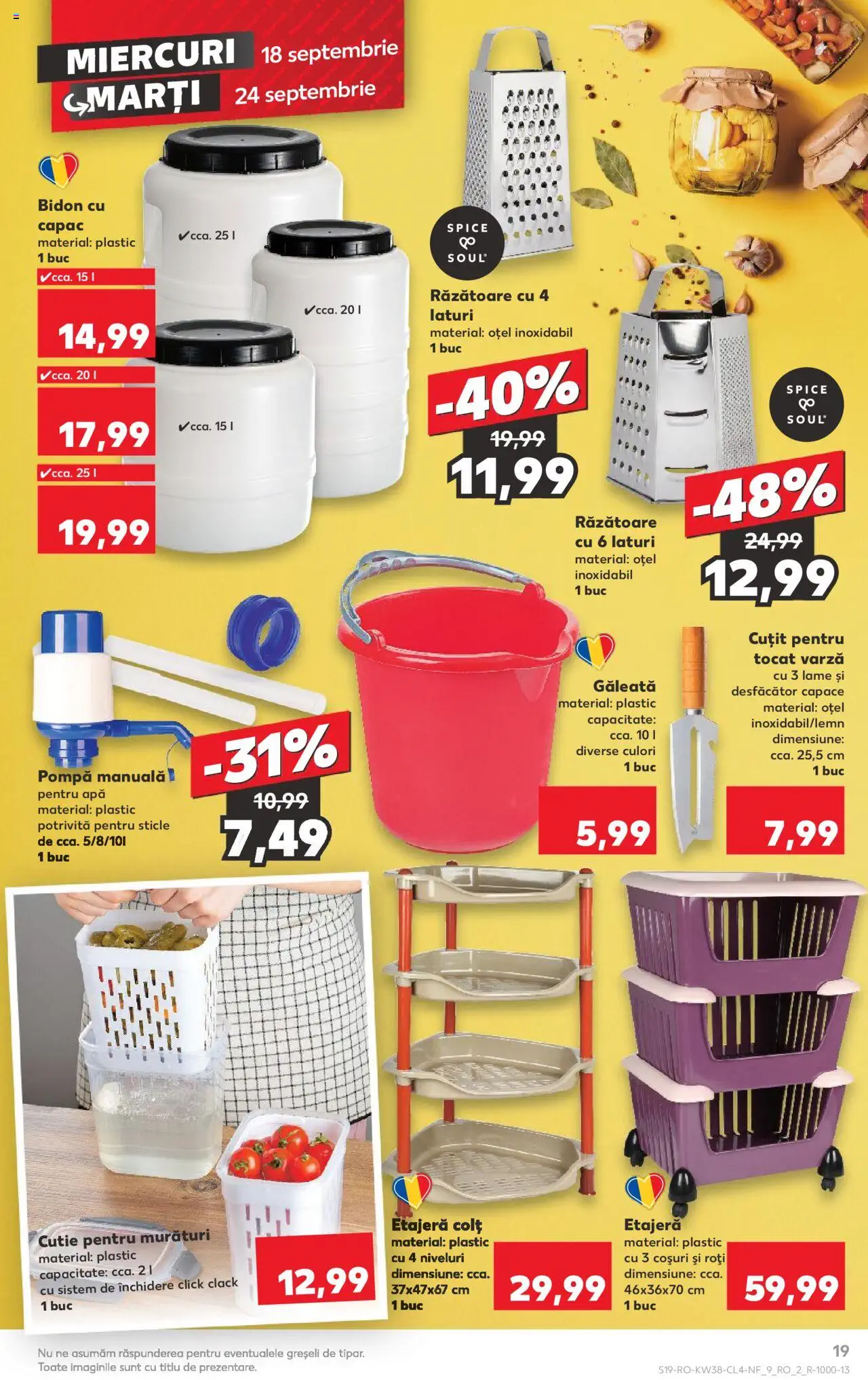 Catalog Kaufland 18 - 24 Septembrie 2024 | Pagina 19