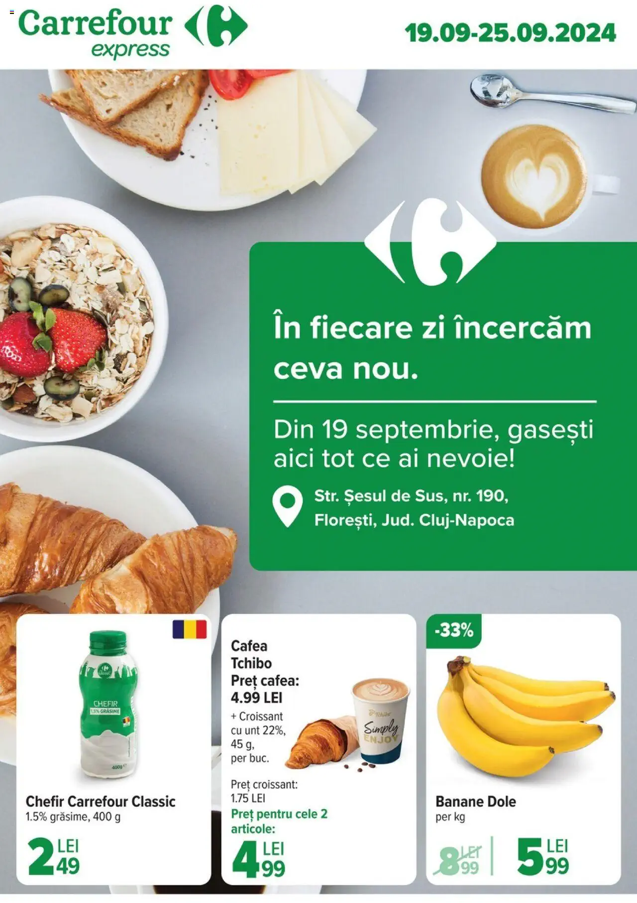 Catalog Carrefour 19 - 25 Septembrie 2024 | Pagina 1