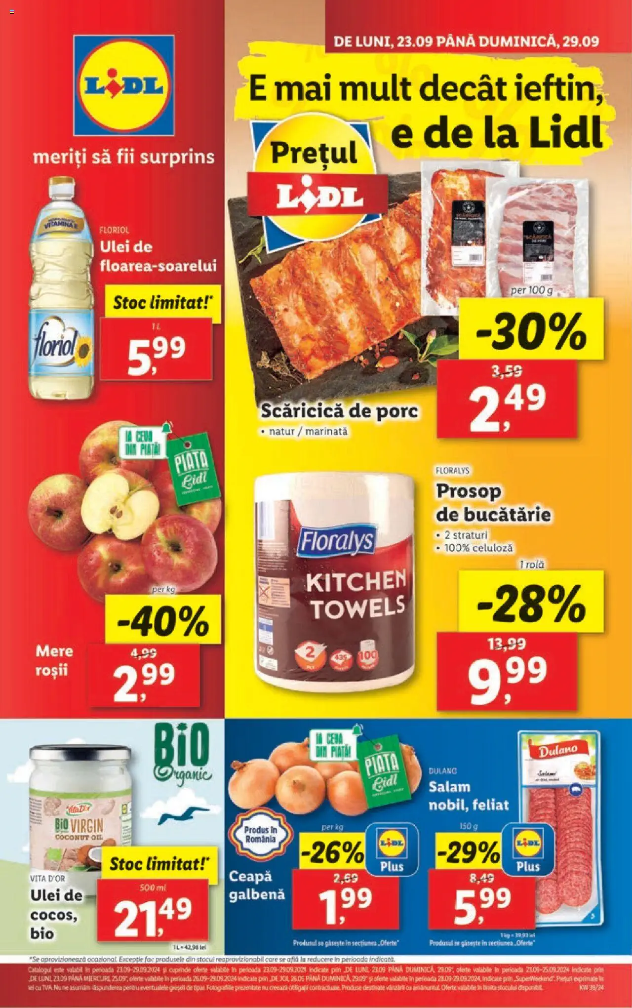 Catalog LIDL 23 - 29 Septembrie 2024 | Pagina 1