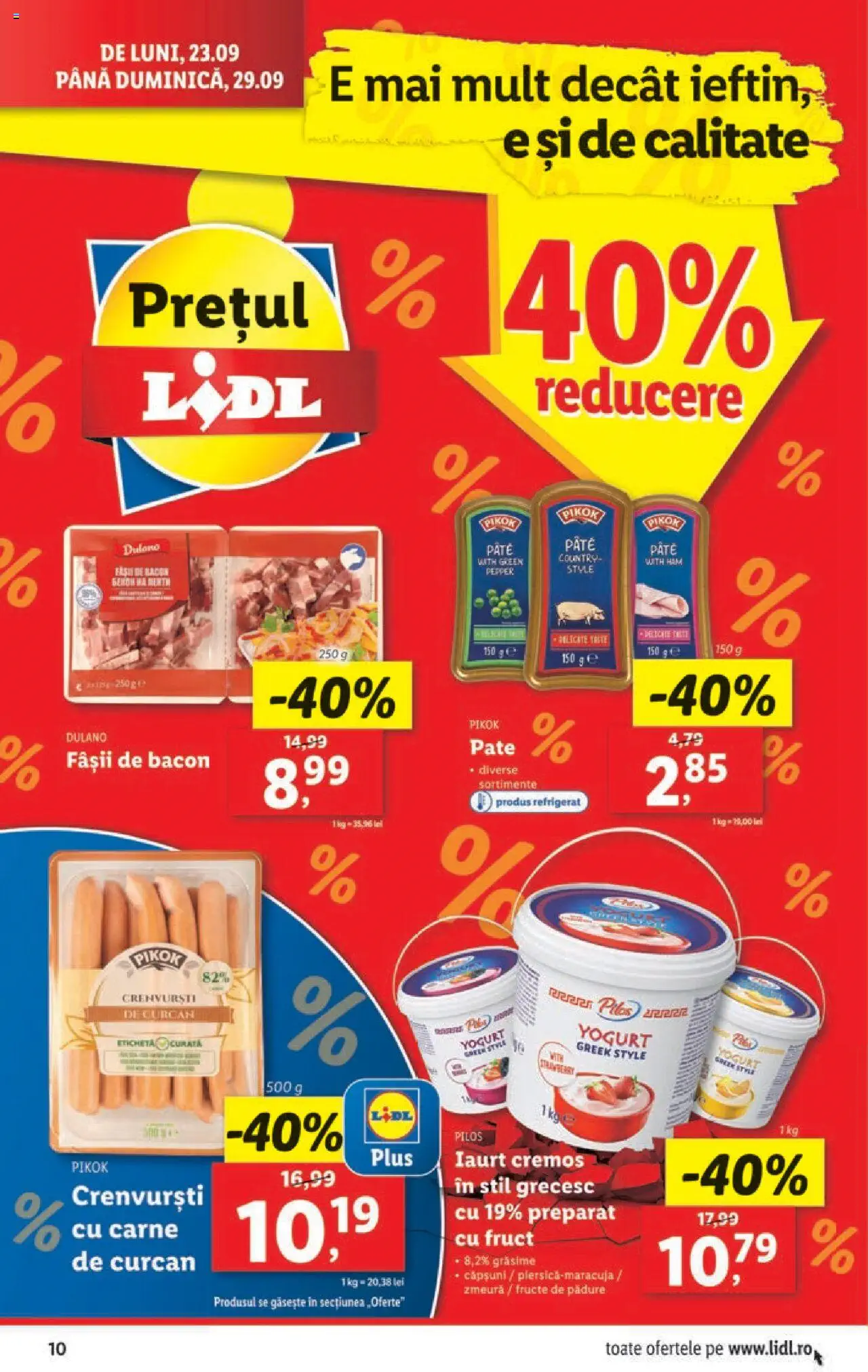 Catalog LIDL 23 - 29 Septembrie 2024 | Pagina 10