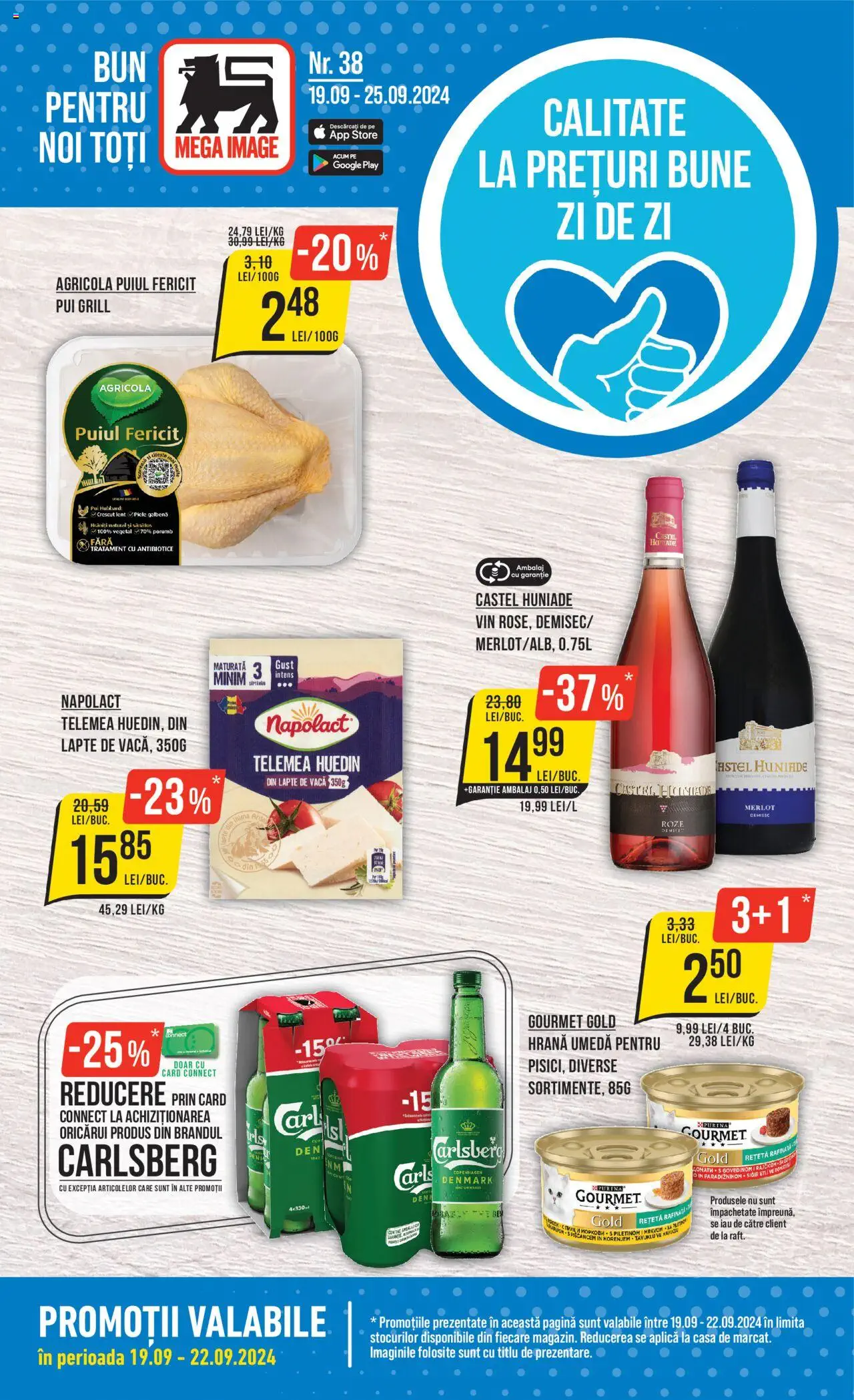 Catalog Mega Image 19 - 25 Septembrie 2024 | Pagina 1