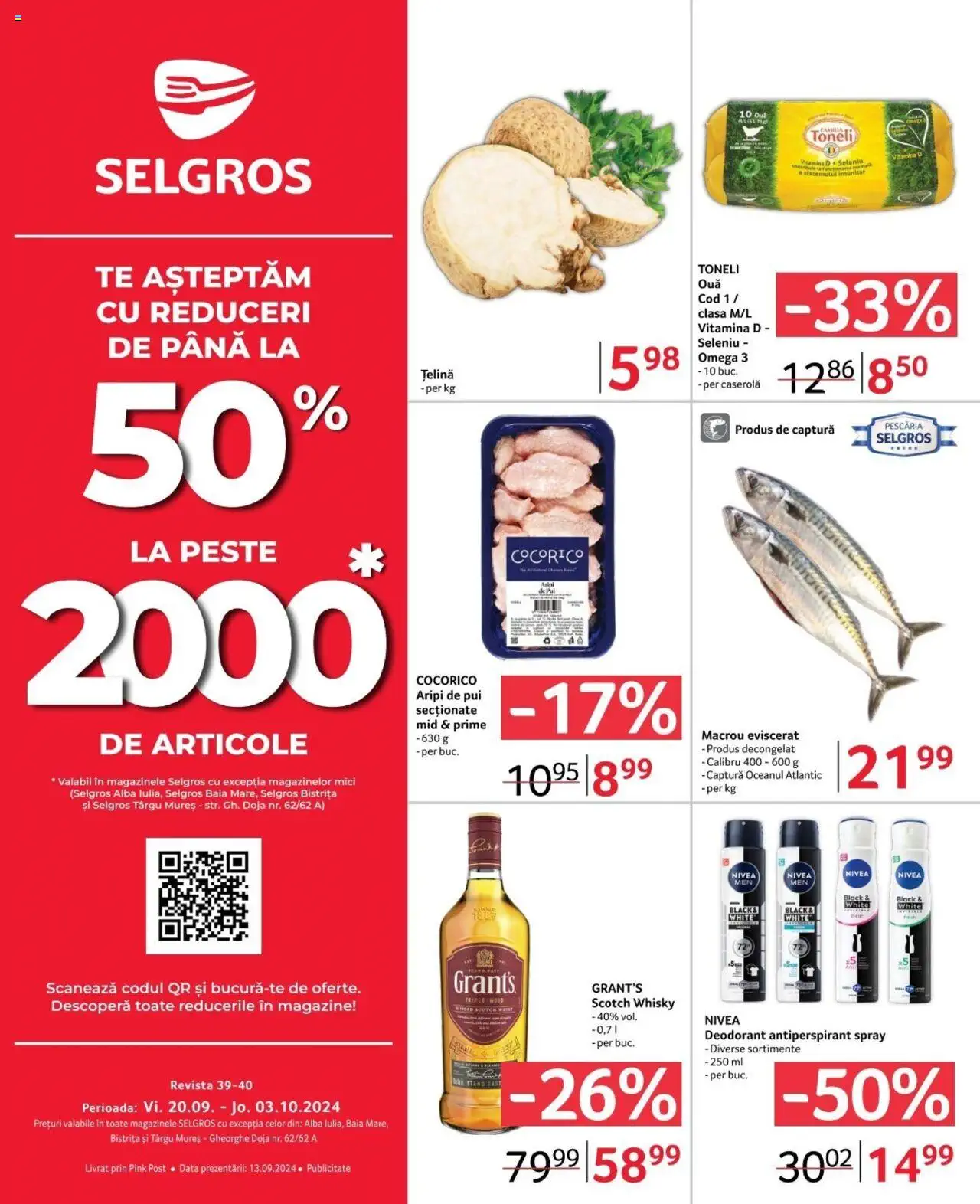 Catalog Selgros 20 Septembrie - 3 Octombrie 2024 | Pagina 1