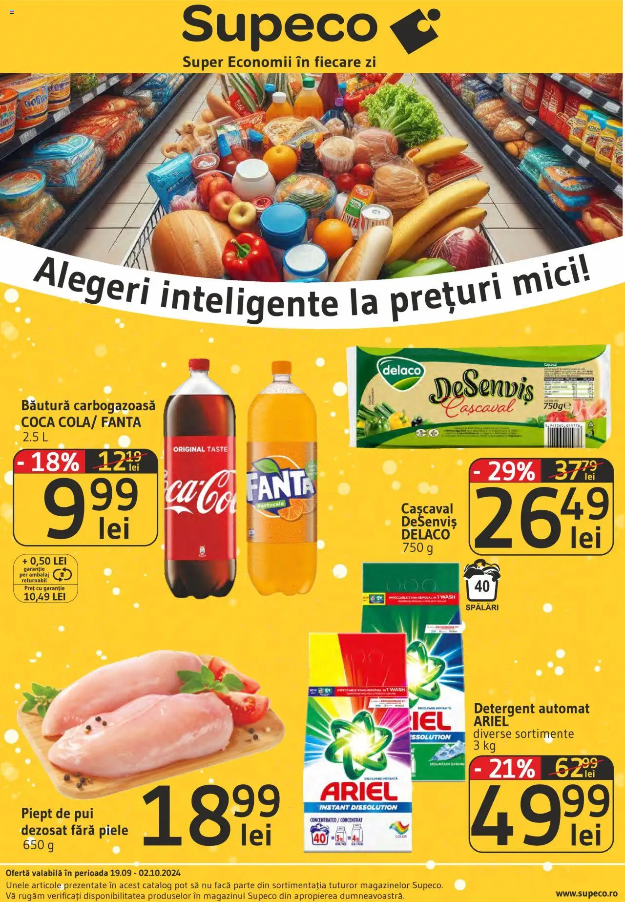 Catalog Supeco 19 Septembrie - 2 Octombrie 2024 | Pagina 1