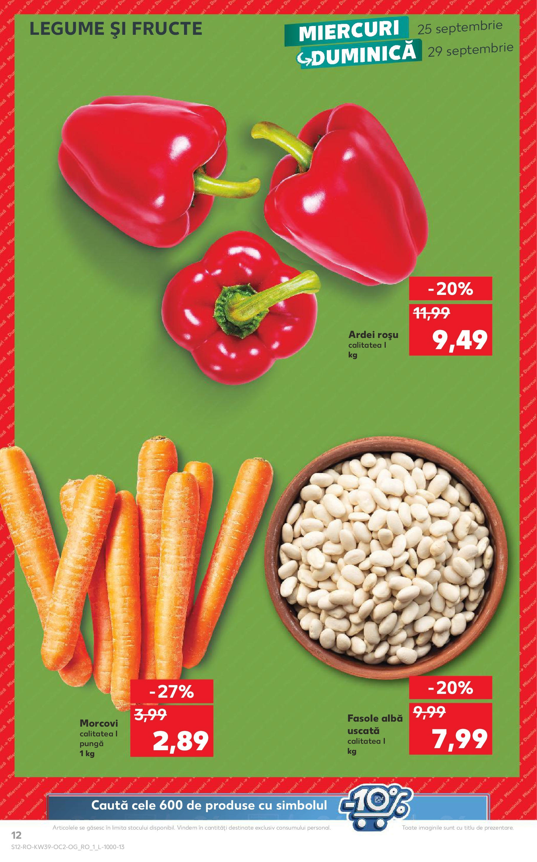 Catalog Kaufland 25 Septembrie - 1 Octombrie 2024 | Pagina 12
