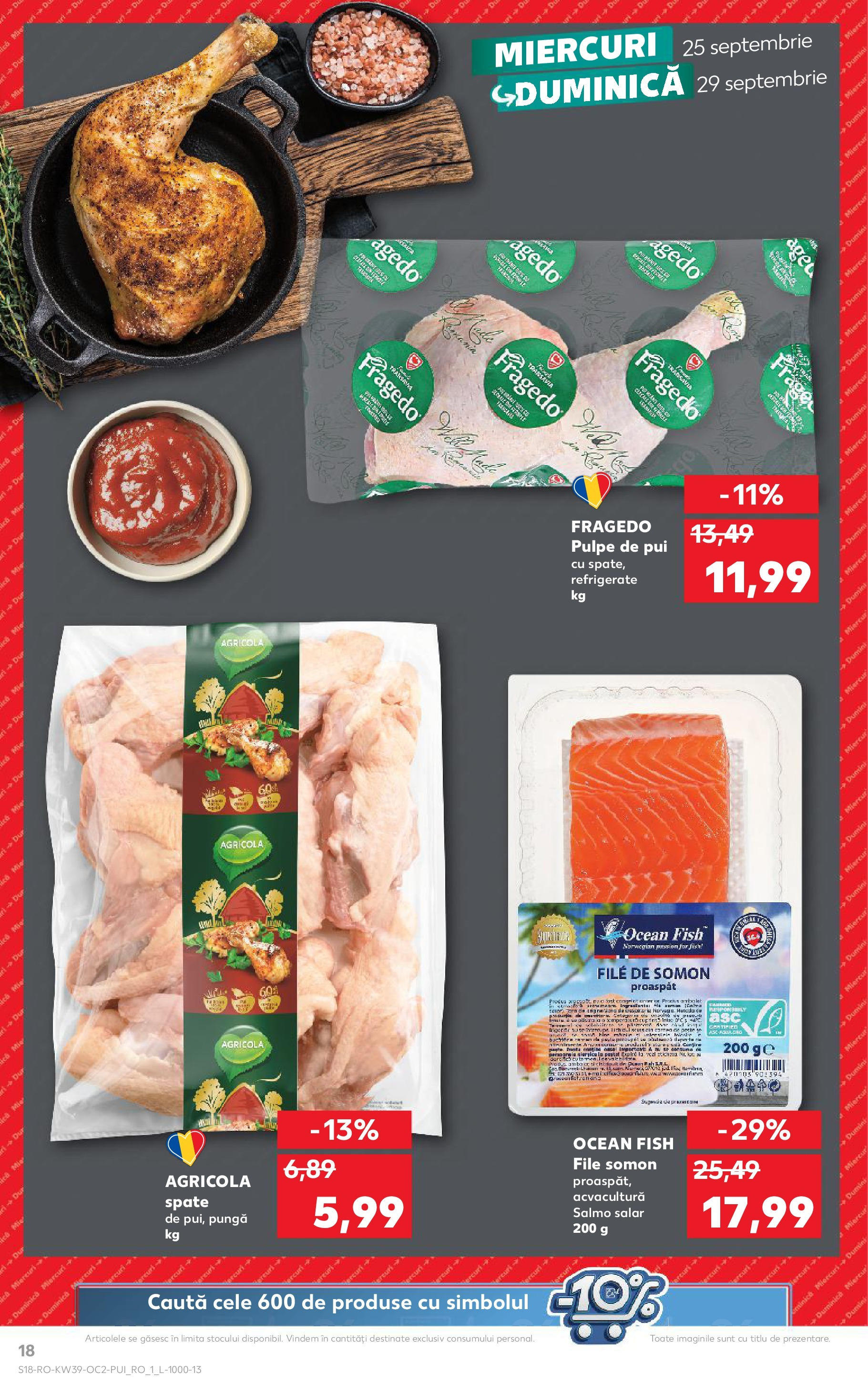 Catalog Kaufland 25 Septembrie - 1 Octombrie 2024 | Pagina 18