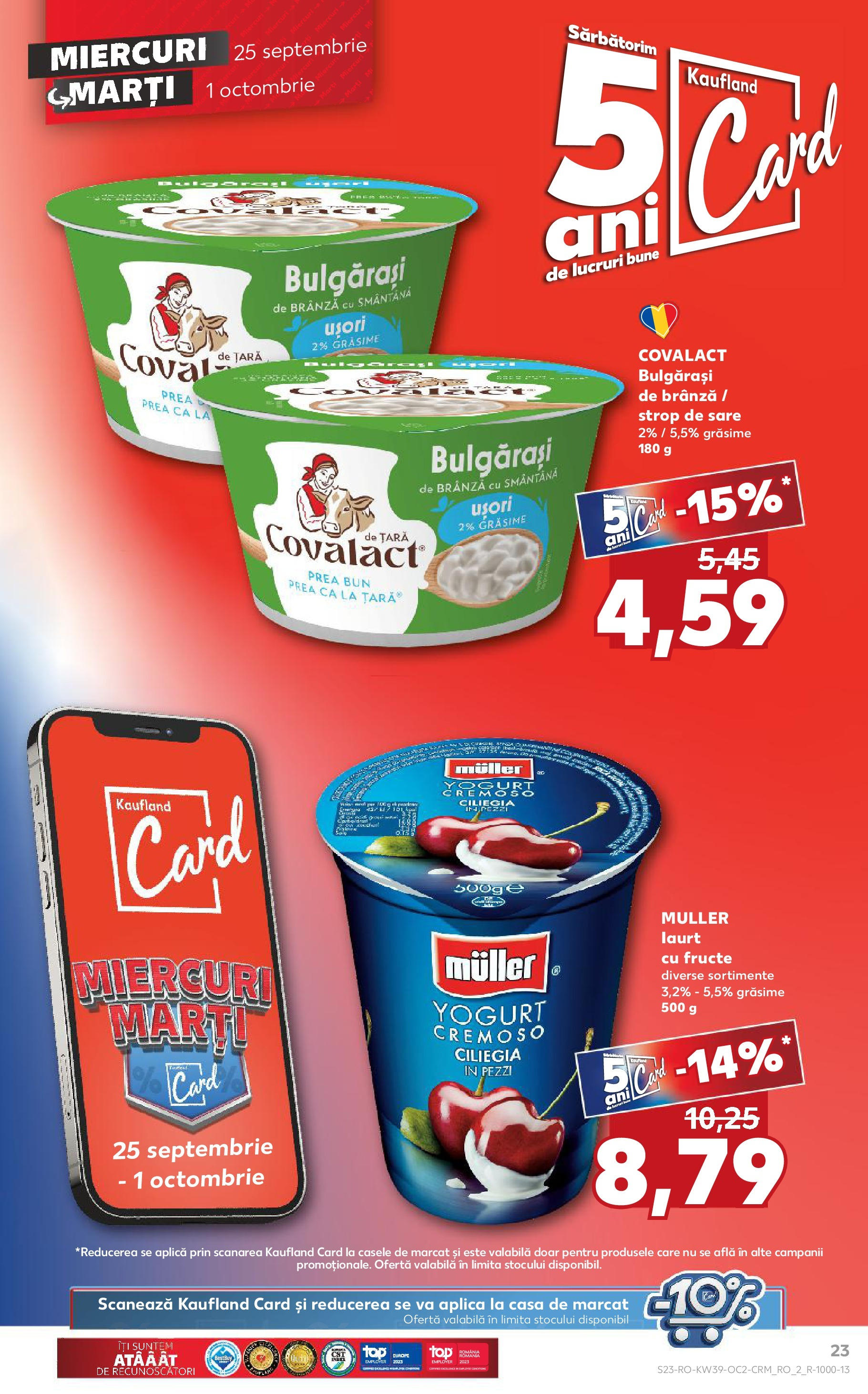 Catalog Kaufland 25 Septembrie - 1 Octombrie 2024 | Pagina 23