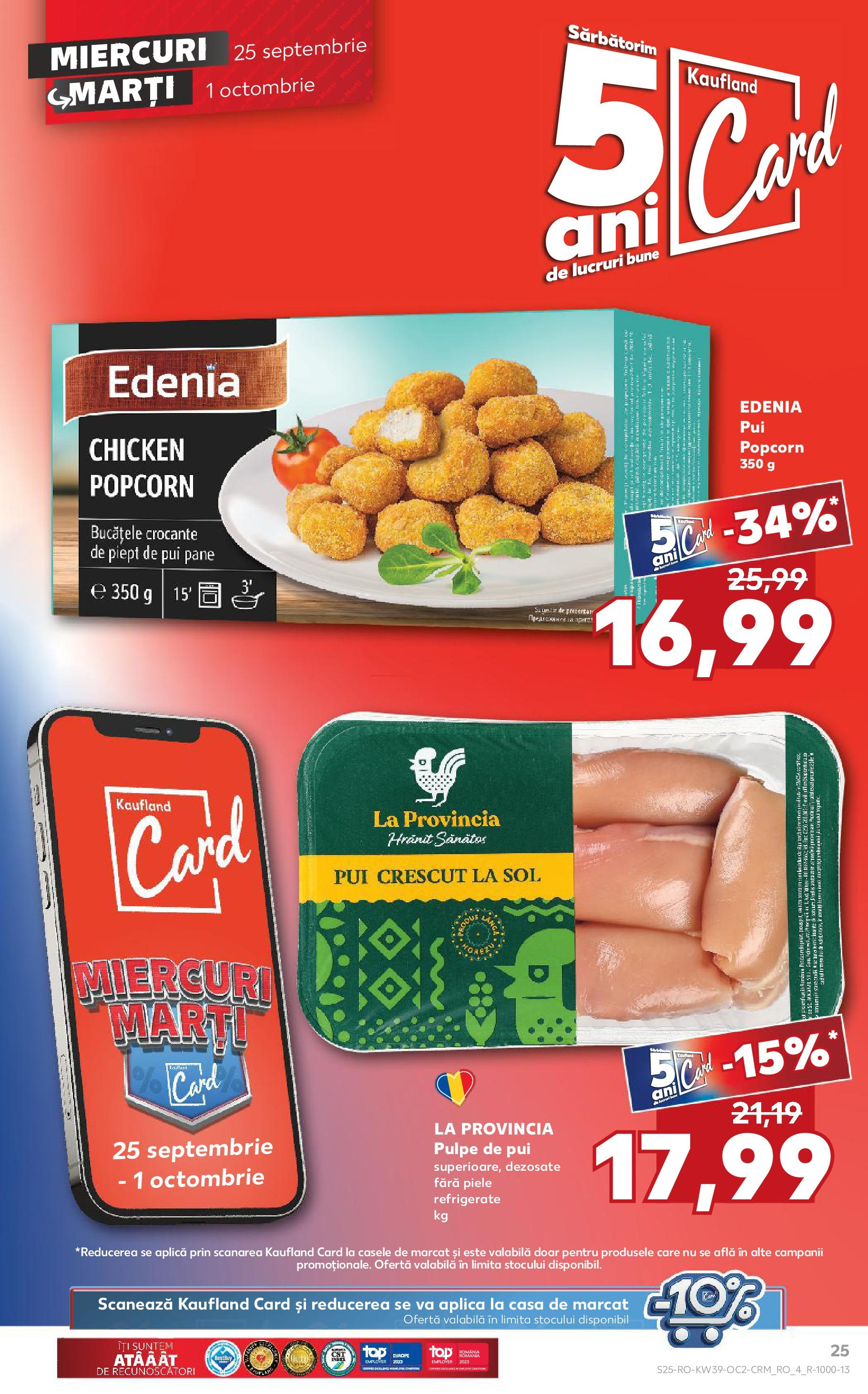 Catalog Kaufland 25 Septembrie - 1 Octombrie 2024 | Pagina 25