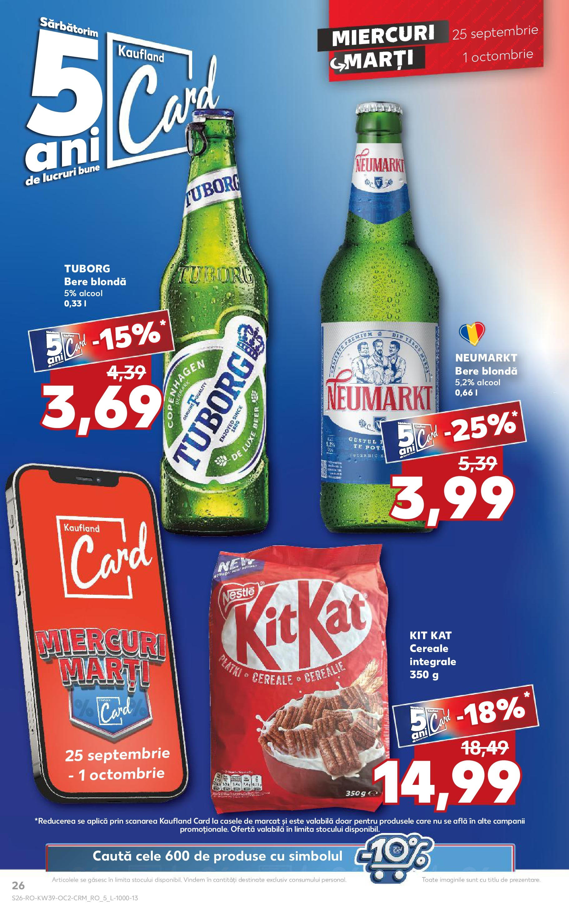 Catalog Kaufland 25 Septembrie - 1 Octombrie 2024 | Pagina 26