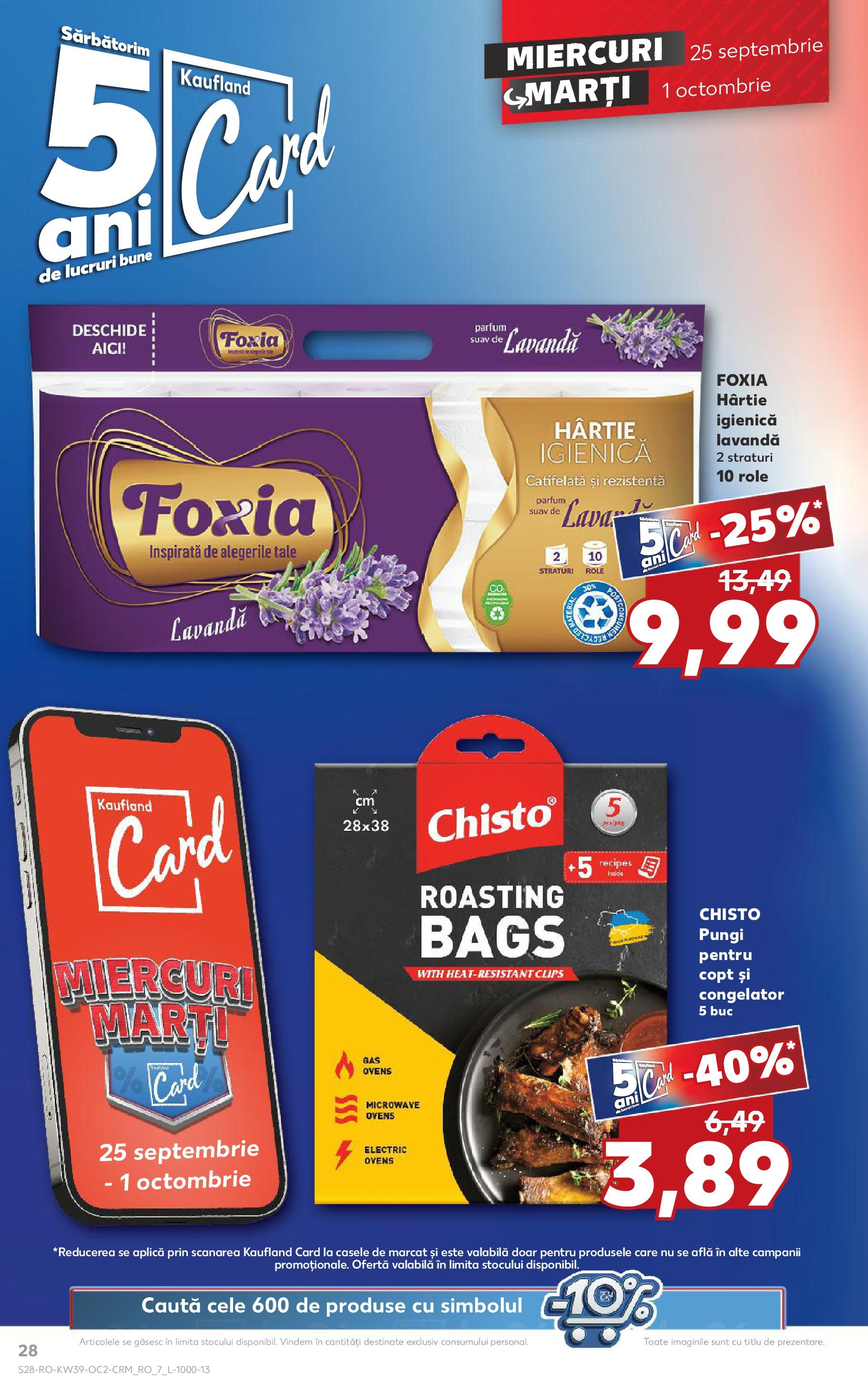 Catalog Kaufland 25 Septembrie - 1 Octombrie 2024 | Pagina 28