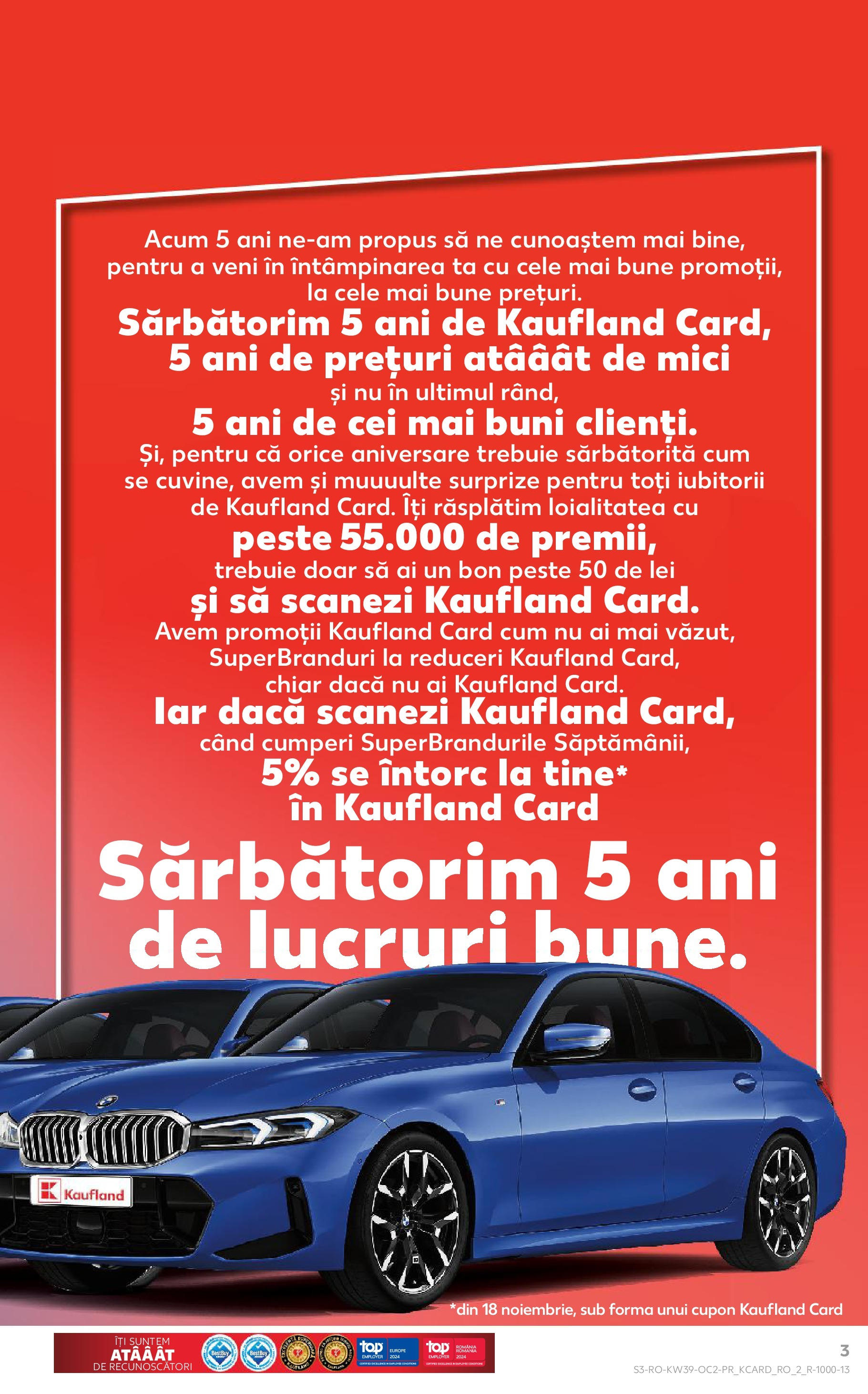 Catalog Kaufland 25 Septembrie - 1 Octombrie 2024 | Pagina 3