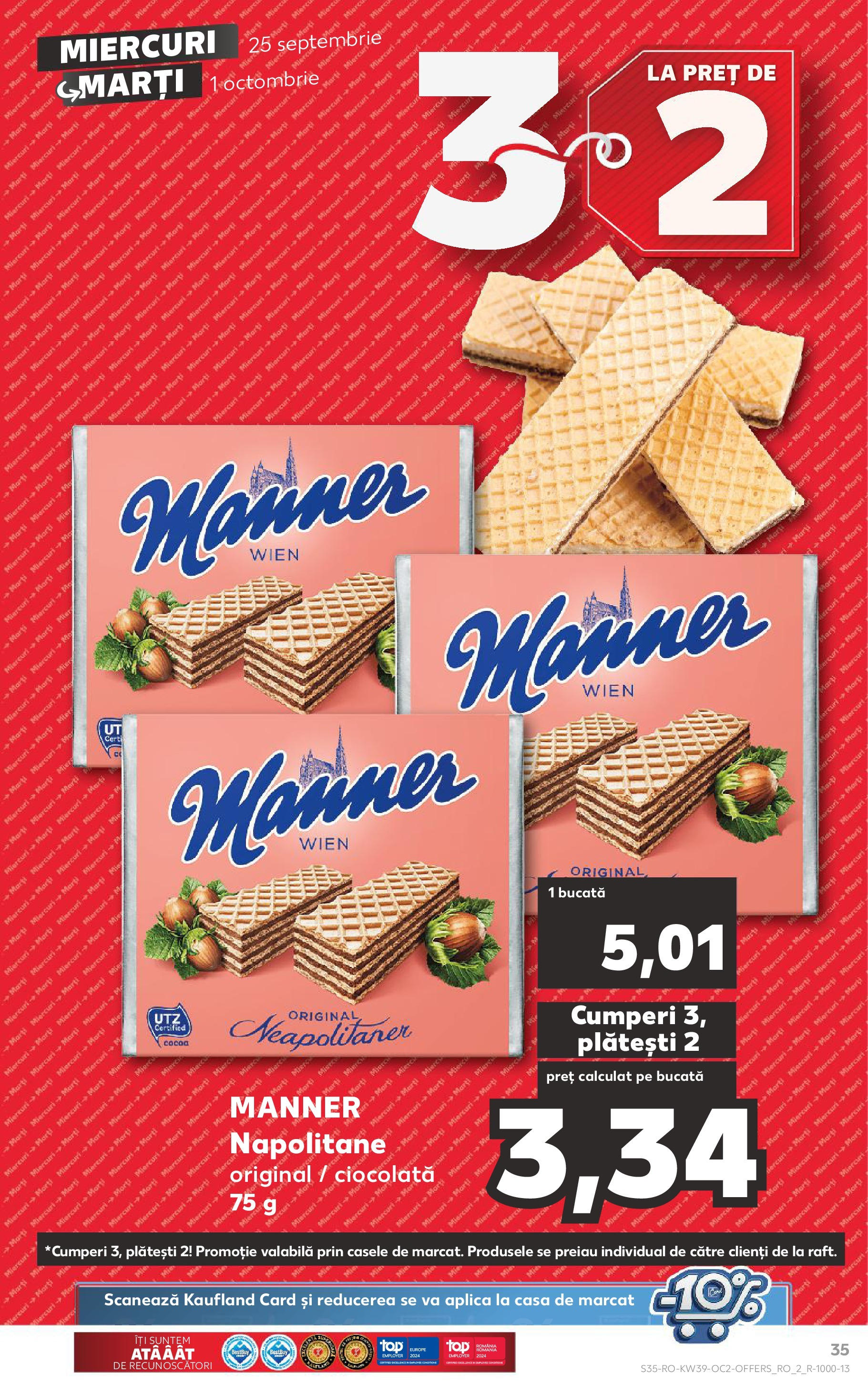 Catalog Kaufland 25 Septembrie - 1 Octombrie 2024 | Pagina 35