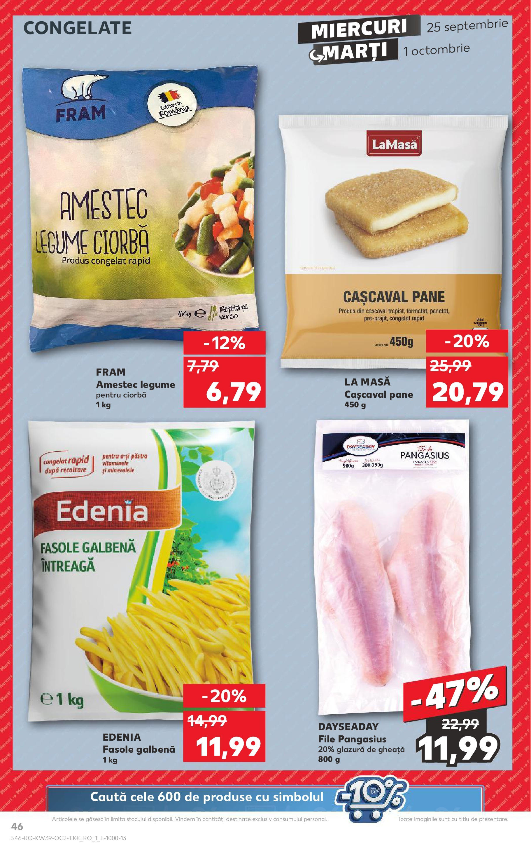 Catalog Kaufland 25 Septembrie - 1 Octombrie 2024 | Pagina 46