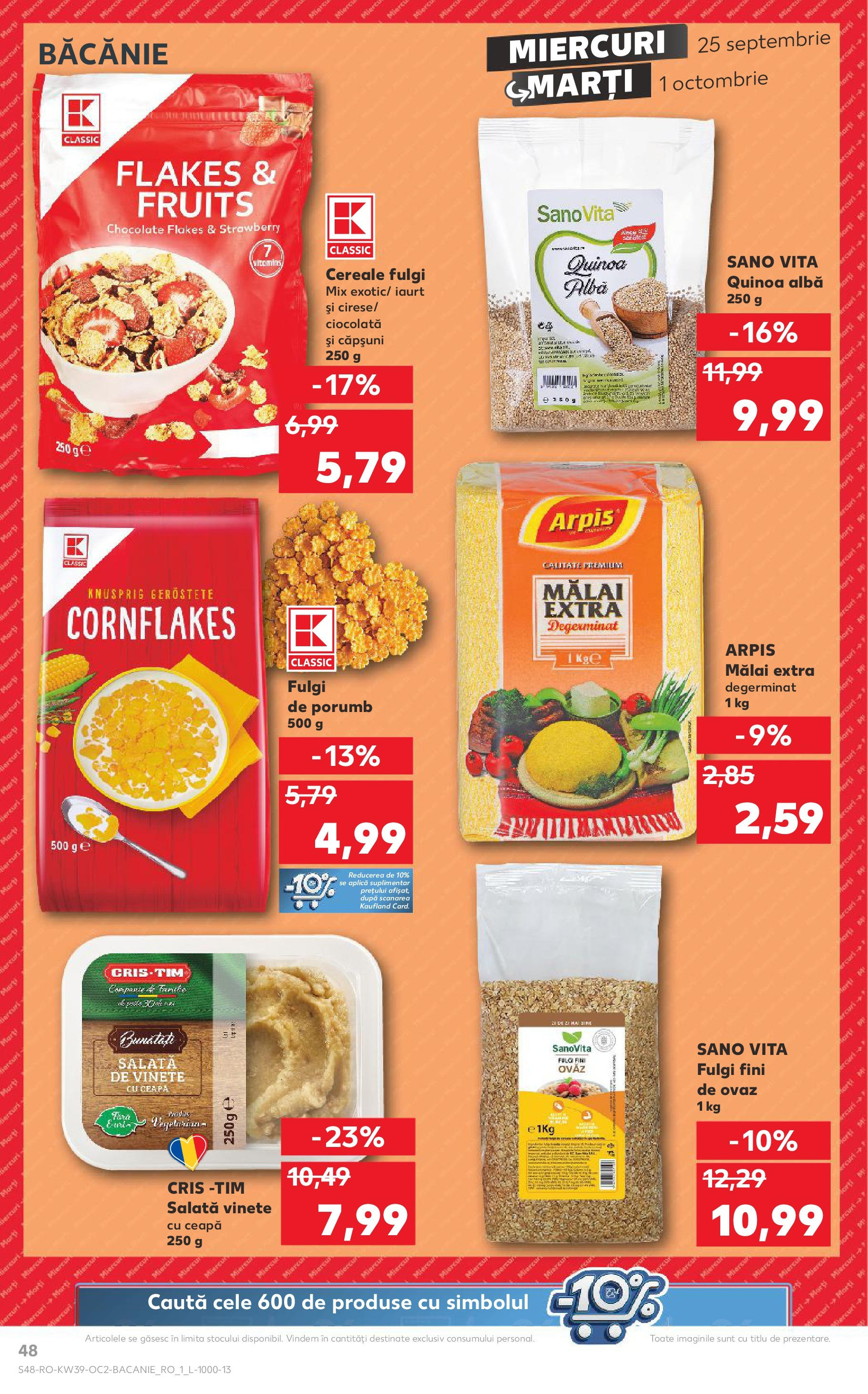 Catalog Kaufland 25 Septembrie - 1 Octombrie 2024 | Pagina 48