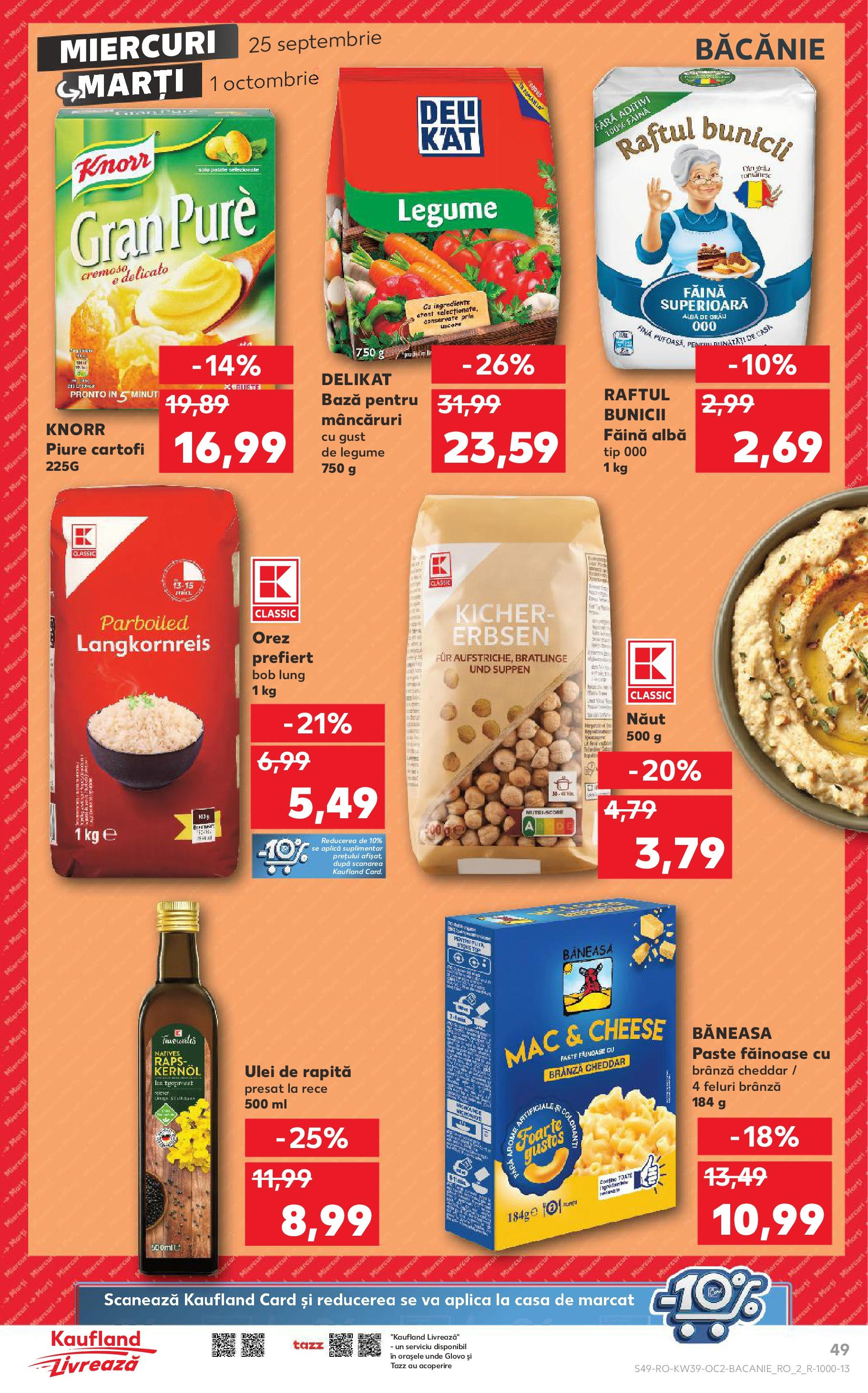 Catalog Kaufland 25 Septembrie - 1 Octombrie 2024 | Pagina 49