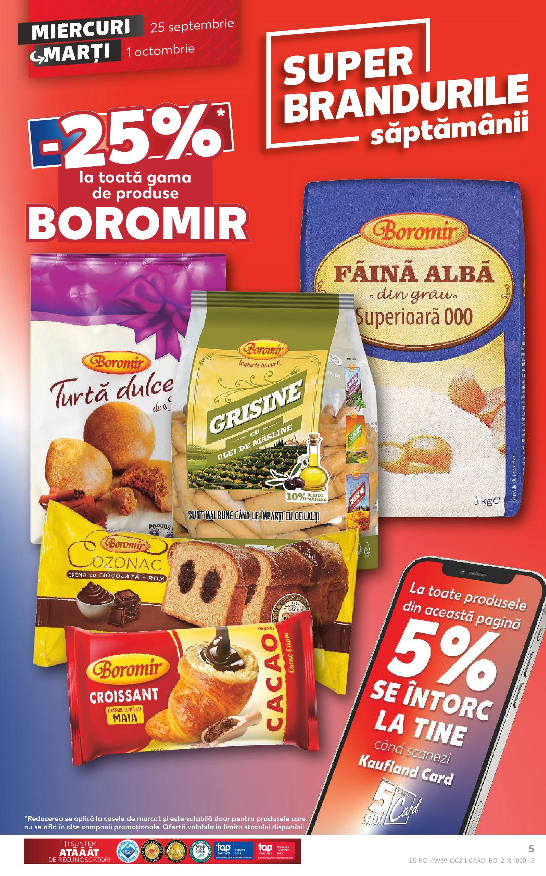 Catalog Kaufland 25 Septembrie - 1 Octombrie 2024 | Pagina 5