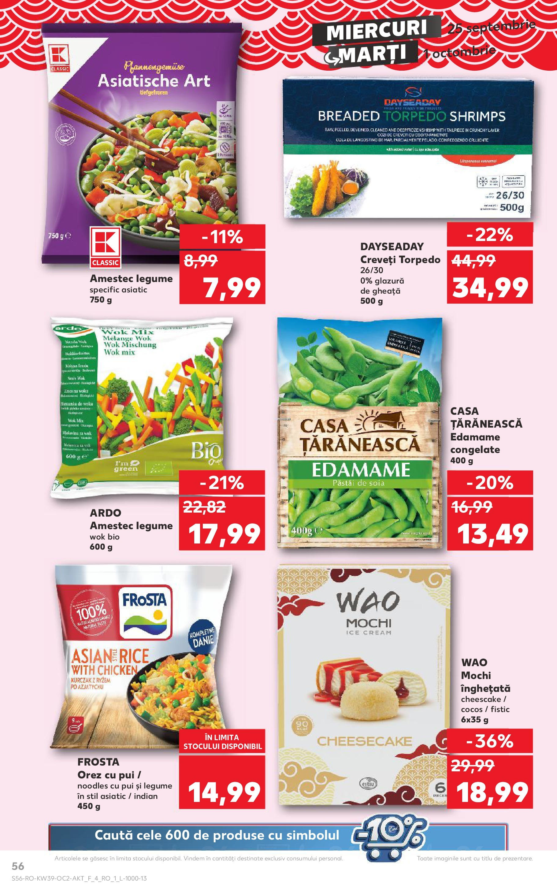 Catalog Kaufland 25 Septembrie - 1 Octombrie 2024 | Pagina 56