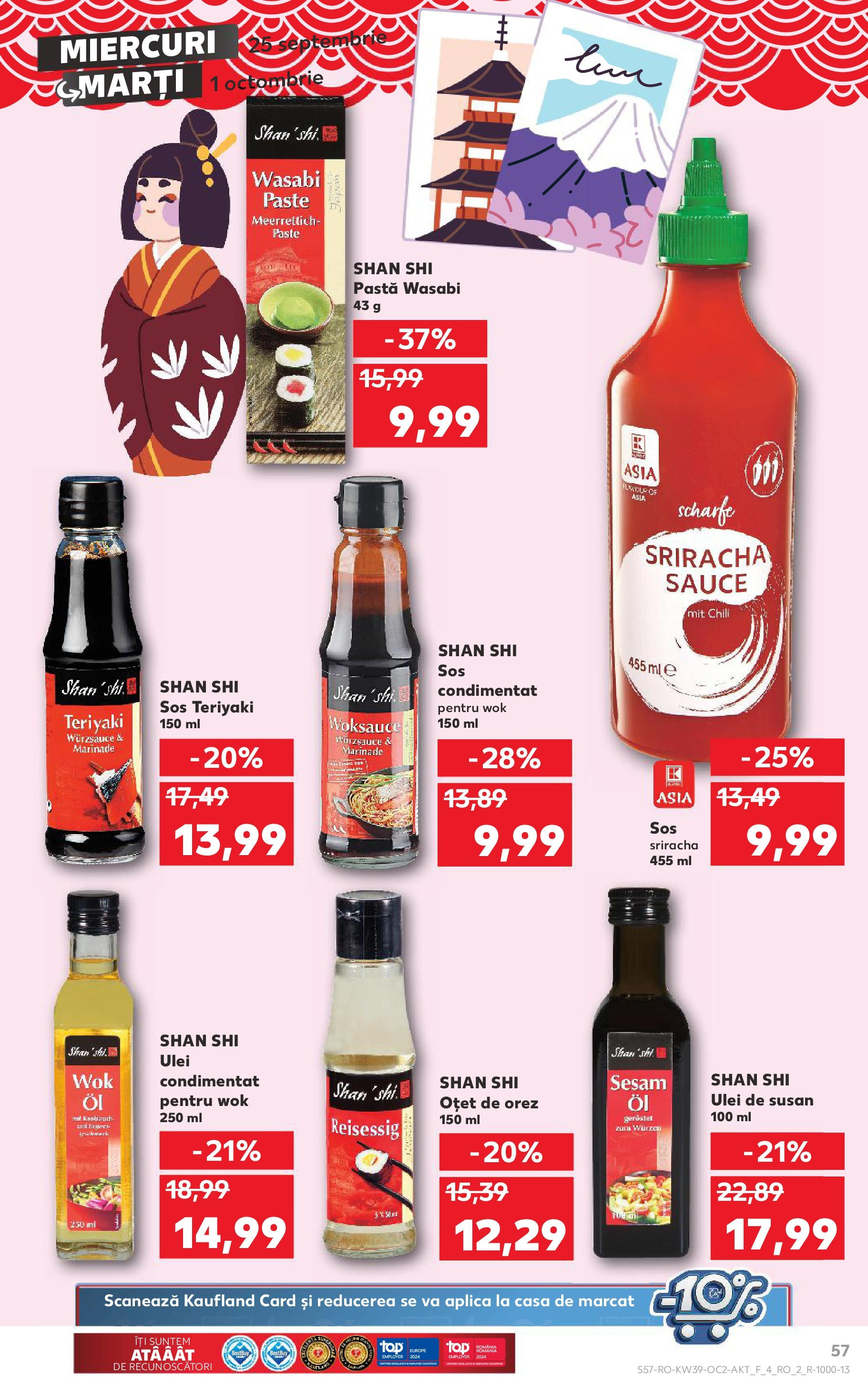 Catalog Kaufland 25 Septembrie - 1 Octombrie 2024 | Pagina 57