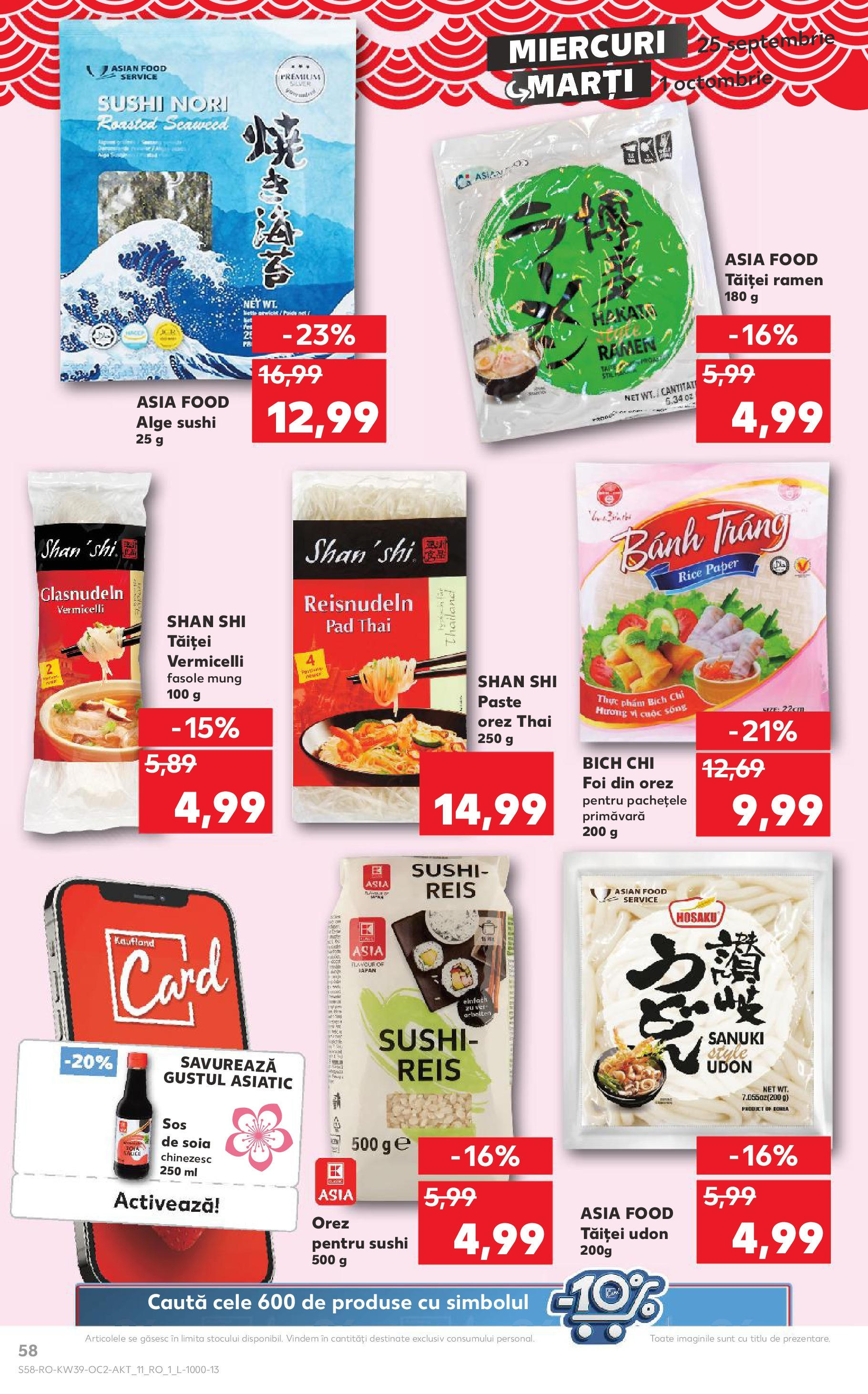 Catalog Kaufland 25 Septembrie - 1 Octombrie 2024 | Pagina 58
