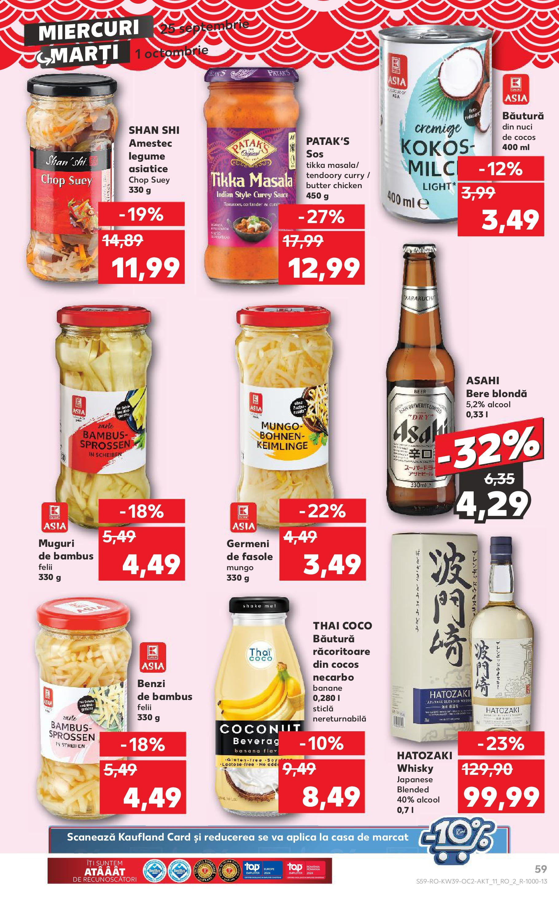 Catalog Kaufland 25 Septembrie - 1 Octombrie 2024 | Pagina 59