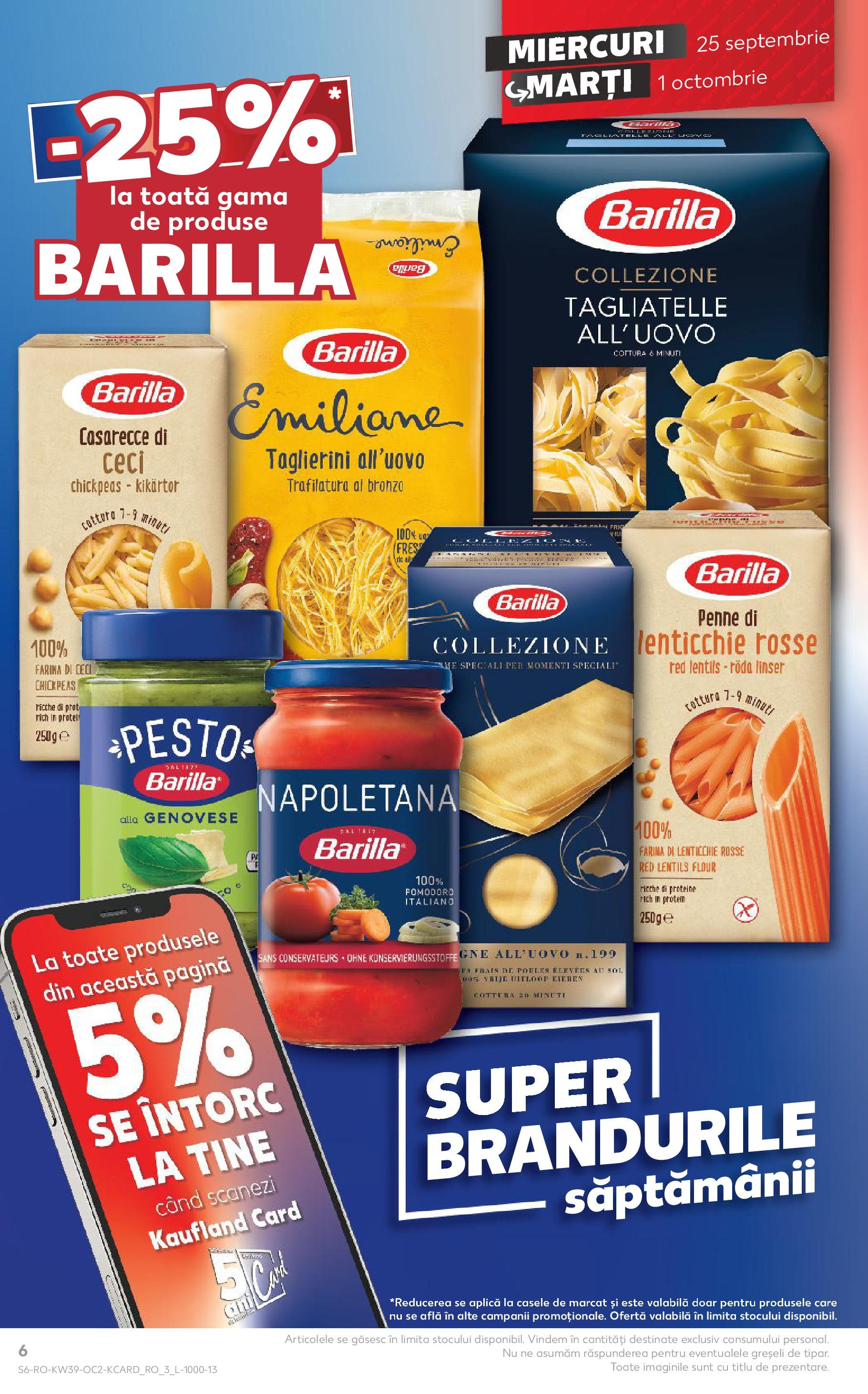 Catalog Kaufland 25 Septembrie - 1 Octombrie 2024 | Pagina 6