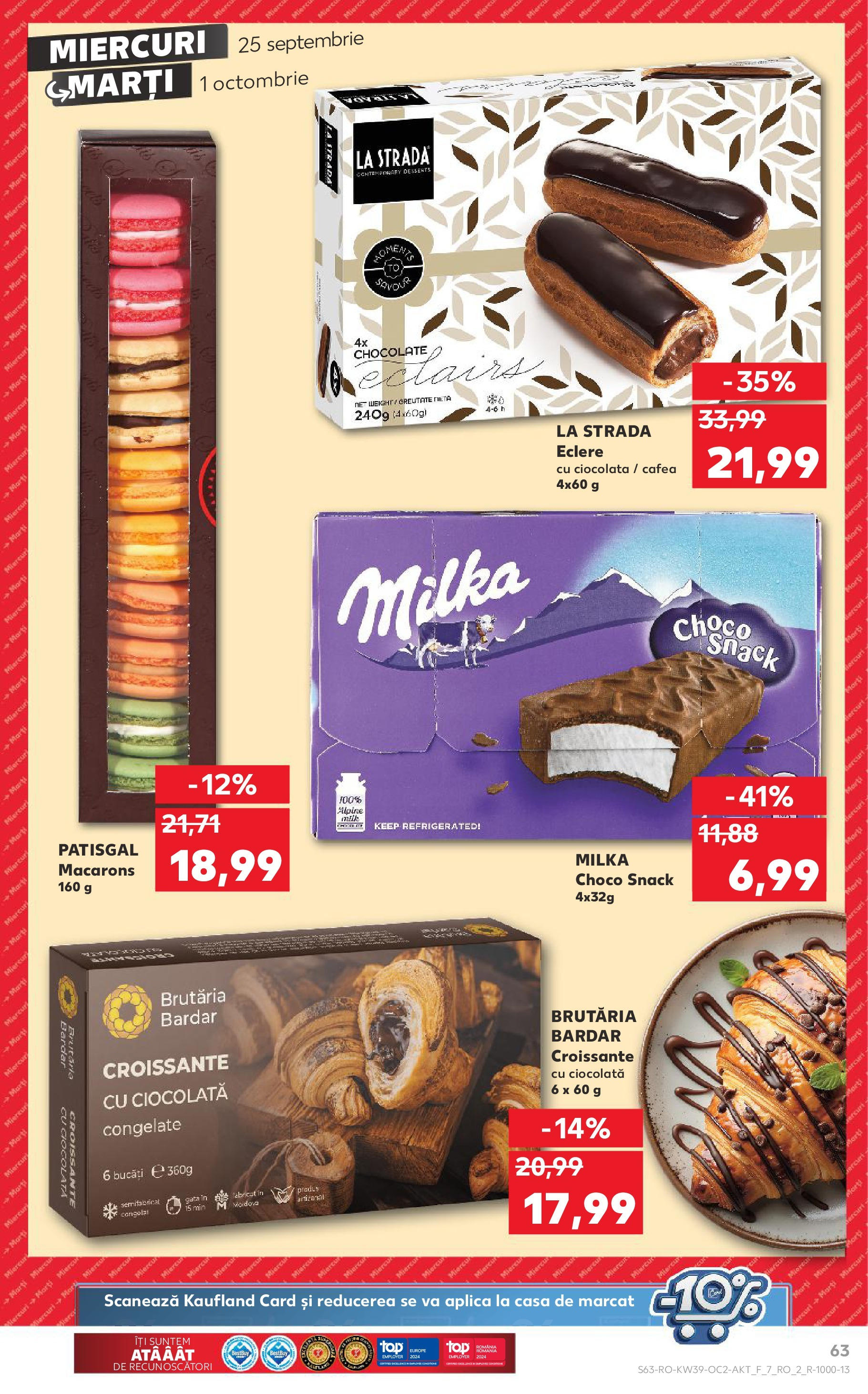 Catalog Kaufland 25 Septembrie - 1 Octombrie 2024 | Pagina 63