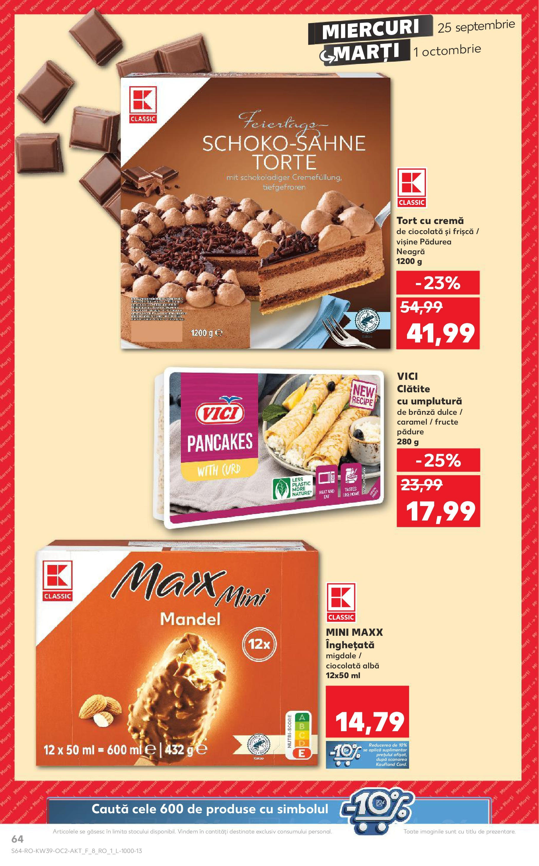 Catalog Kaufland 25 Septembrie - 1 Octombrie 2024 | Pagina 64