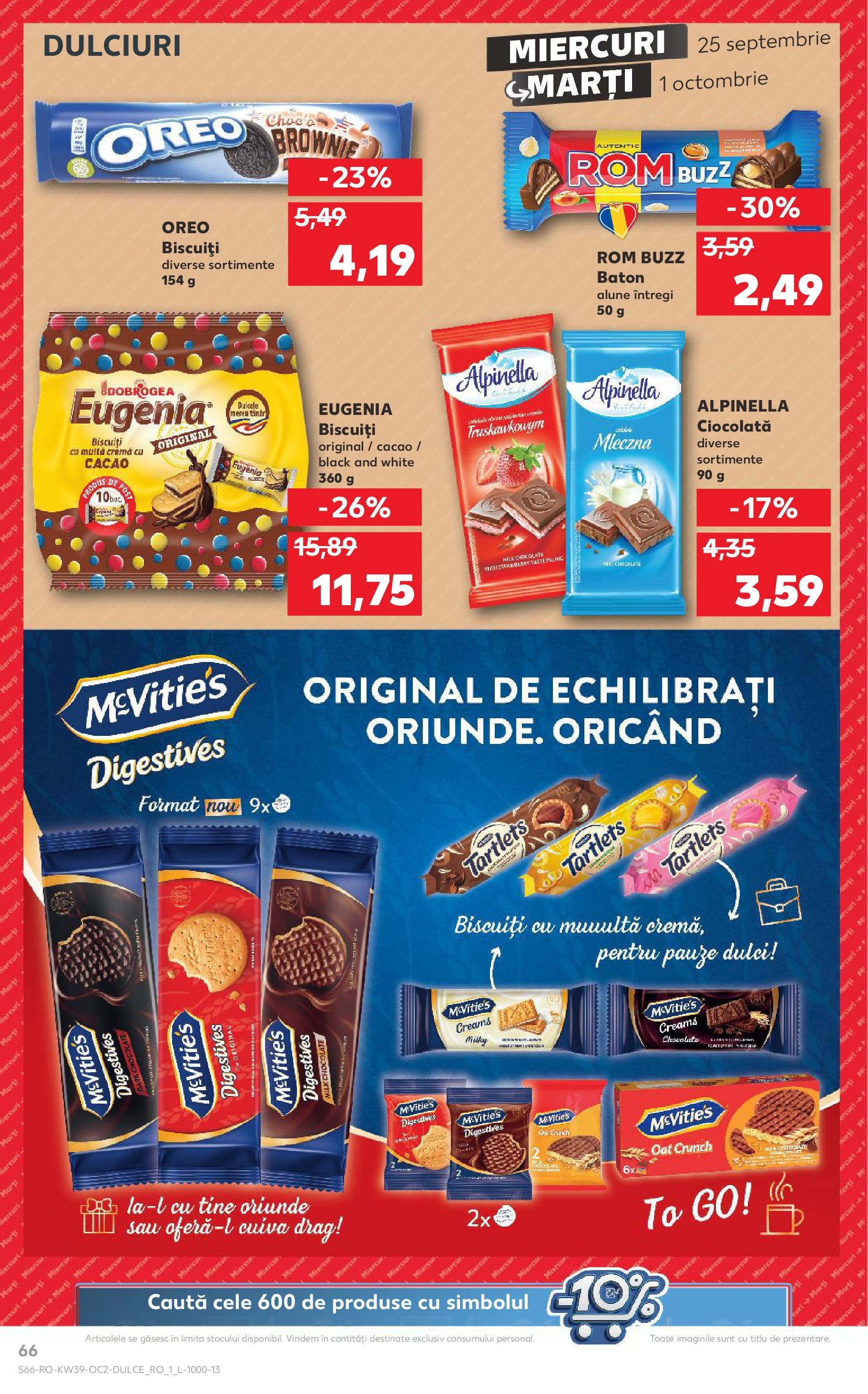 Catalog Kaufland 25 Septembrie - 1 Octombrie 2024 | Pagina 66